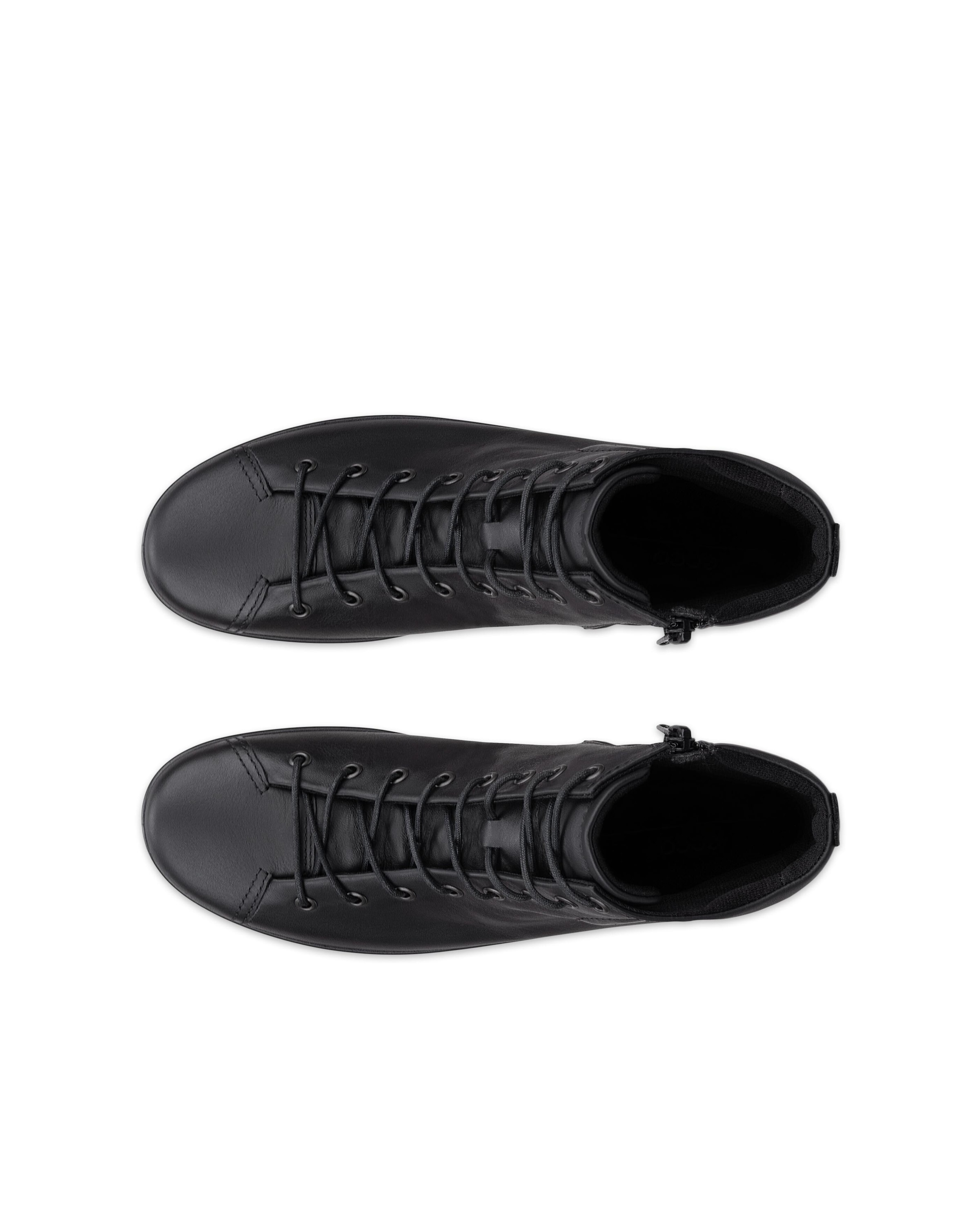 Ecco Schnürboots »ECCO SOFT 2.0«  Casual-Boots, Stiefelette, High Top-Sneaker mit Reissverschluss