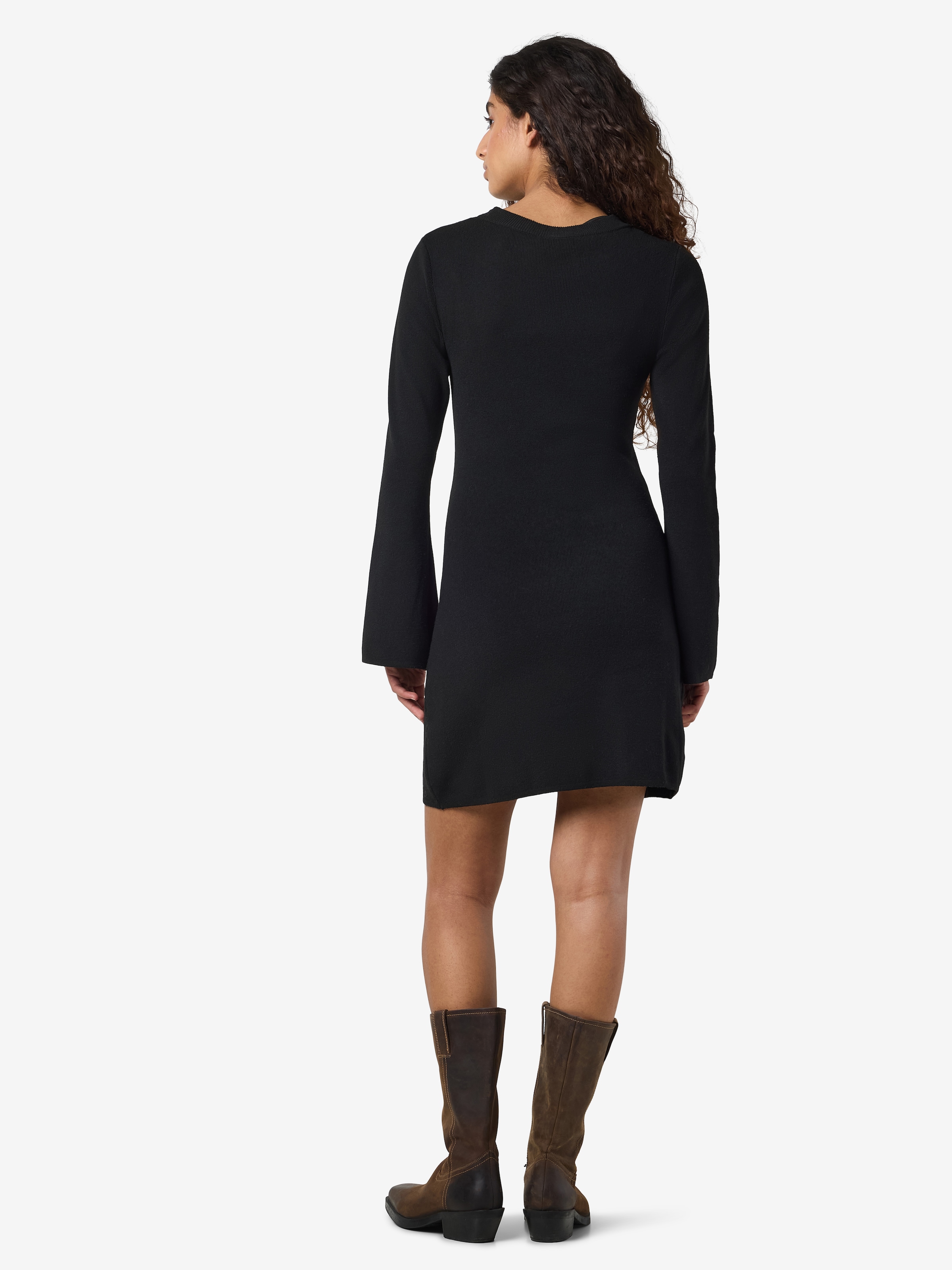 Noisy may Strickkleid »NMTIFFANY L/S KNIT DRESS FWD NOOS«
