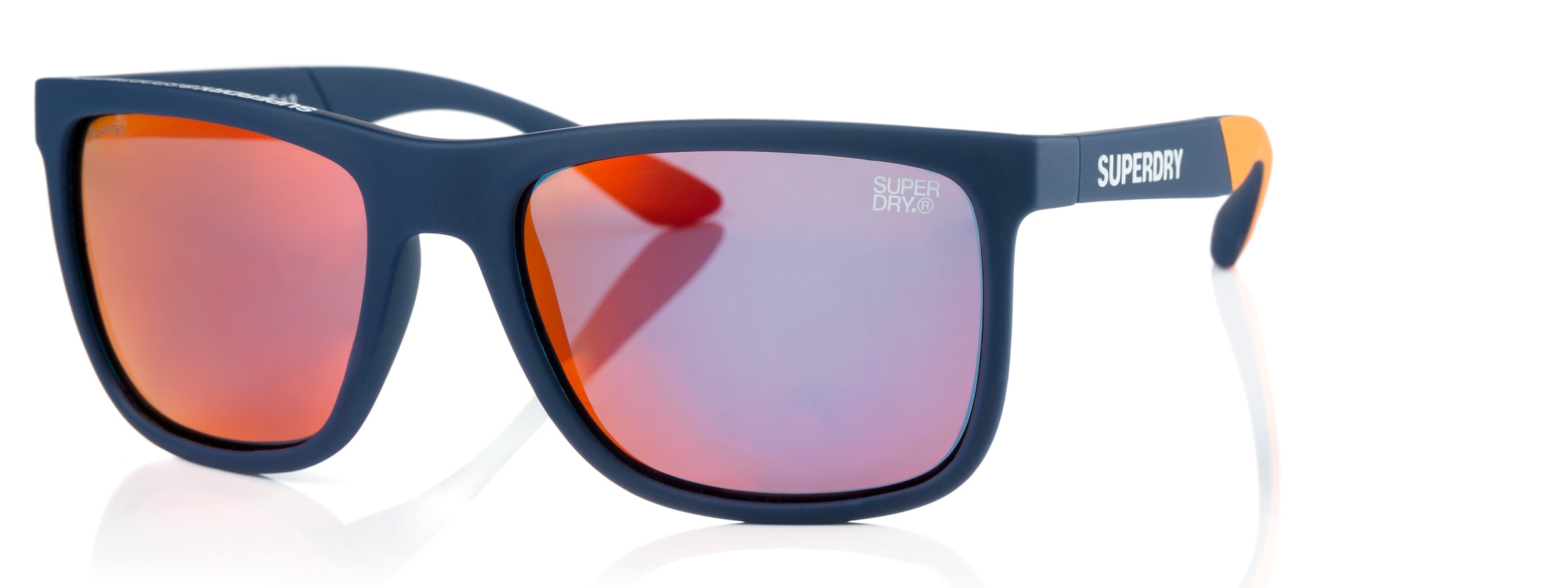 Superdry Lunettes de soleil »Modell 996057« Form Karree/Eckig, Logoschriftzug auf Bügel, Injectionfassung