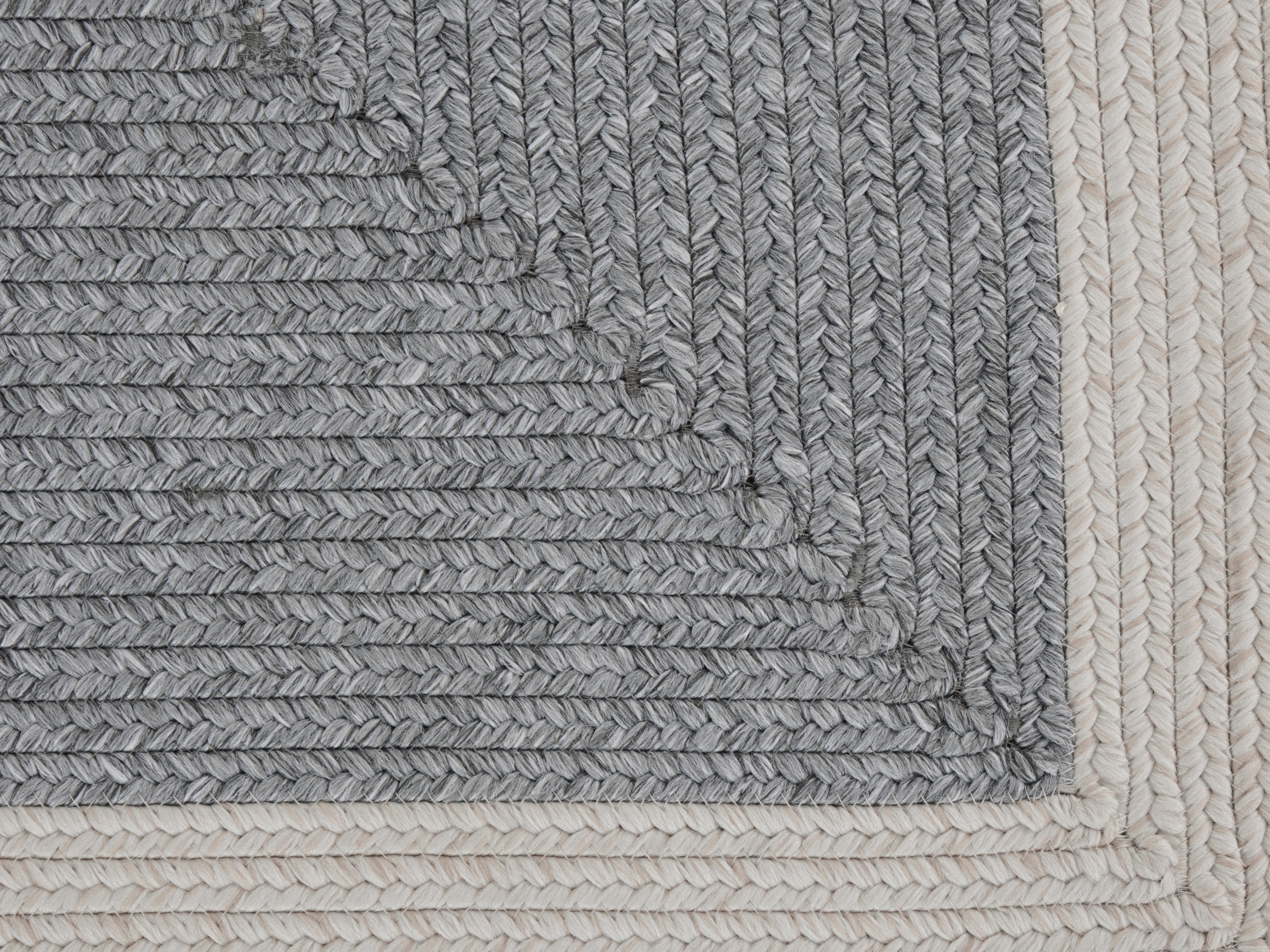 NORTHRUGS Teppich »Trenzado«, rechteckig, 10 mm Höhe, In- & Outdoor, Handmade-Look, Läufer, Wetterfest, Balkon, Wohnzimmer