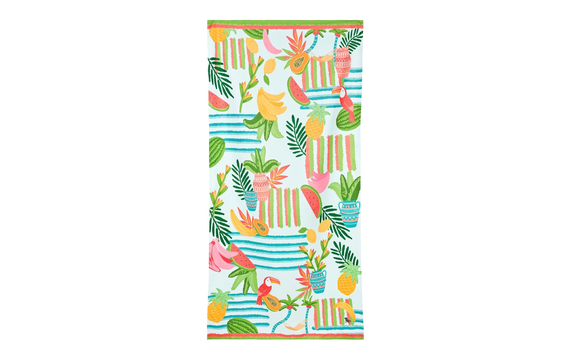 Strandtuch »Dock & Bay Tropicana Treat 200 cm x 90 cm«, (1 St.)