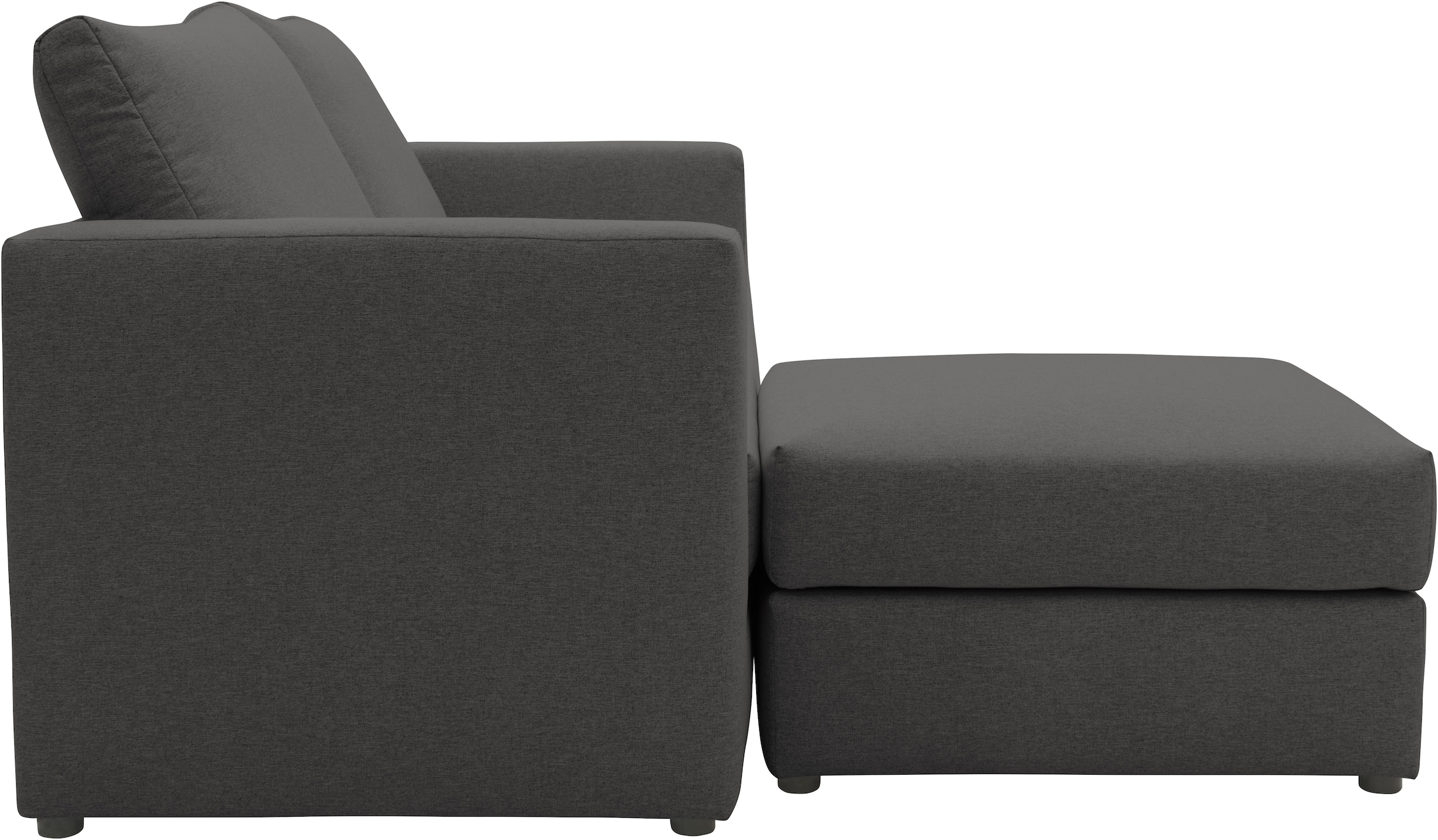 DOMO collection 2-Sitzer »800015, als Sitzmöbel oder Schlafgelegenheit nutzbar, Schlafsofa«, Sitzfläche mit Federkern, inkl. 2 Rückenkissen