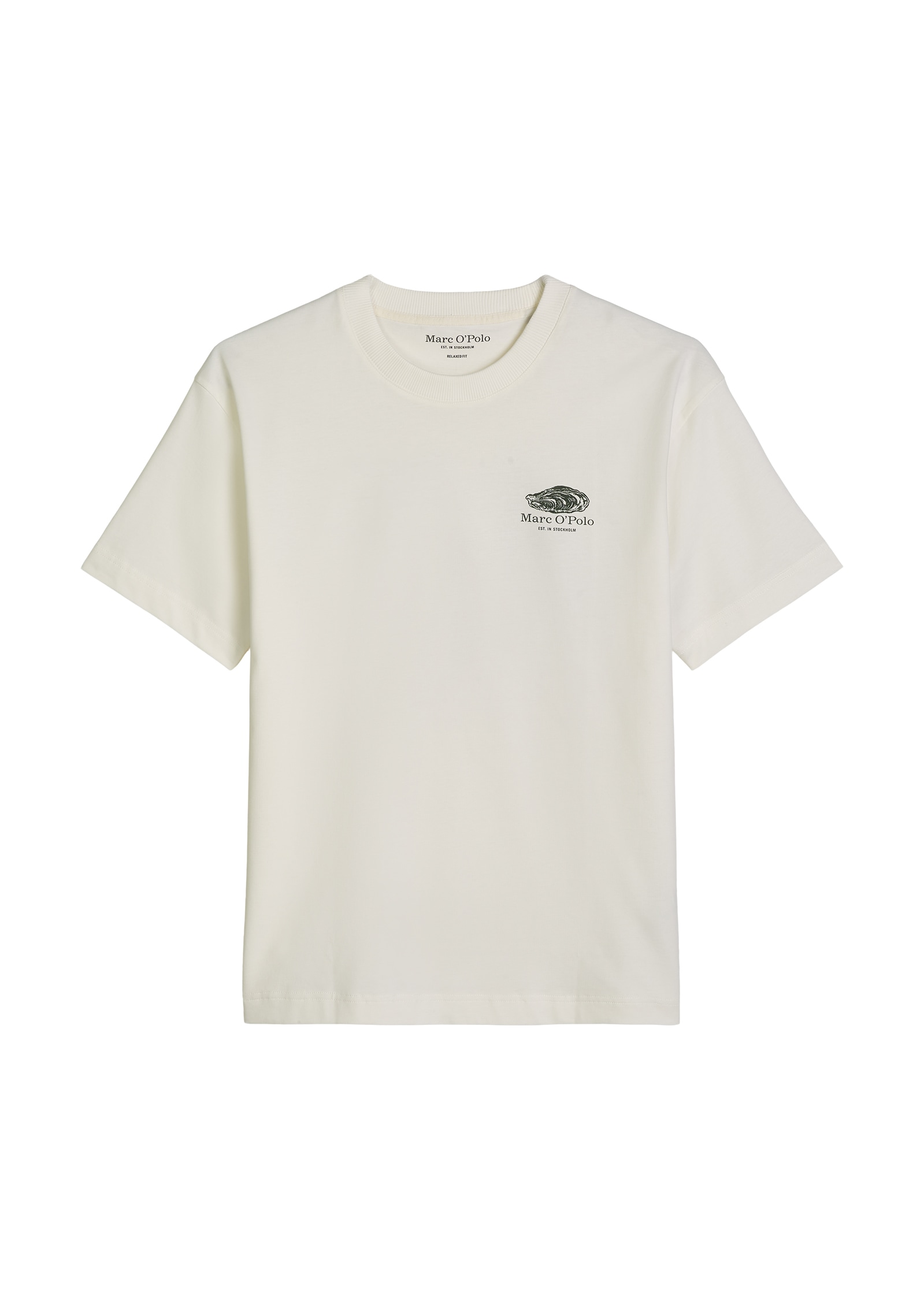Marc O'Polo T-Shirt loose mit maritinem Rückenprint