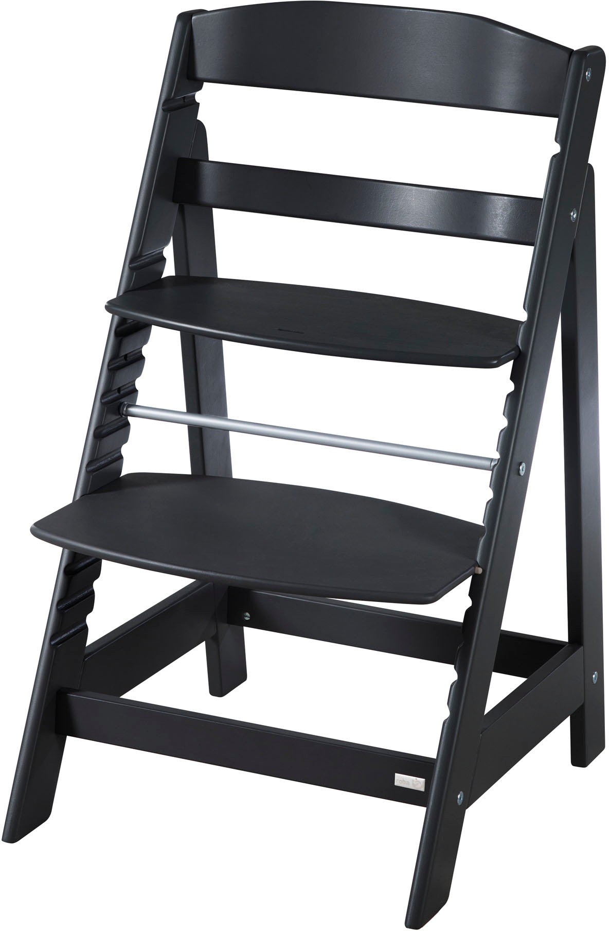 roba® Hochstuhl »Sit Up Flex, schwarz«, aus Holz