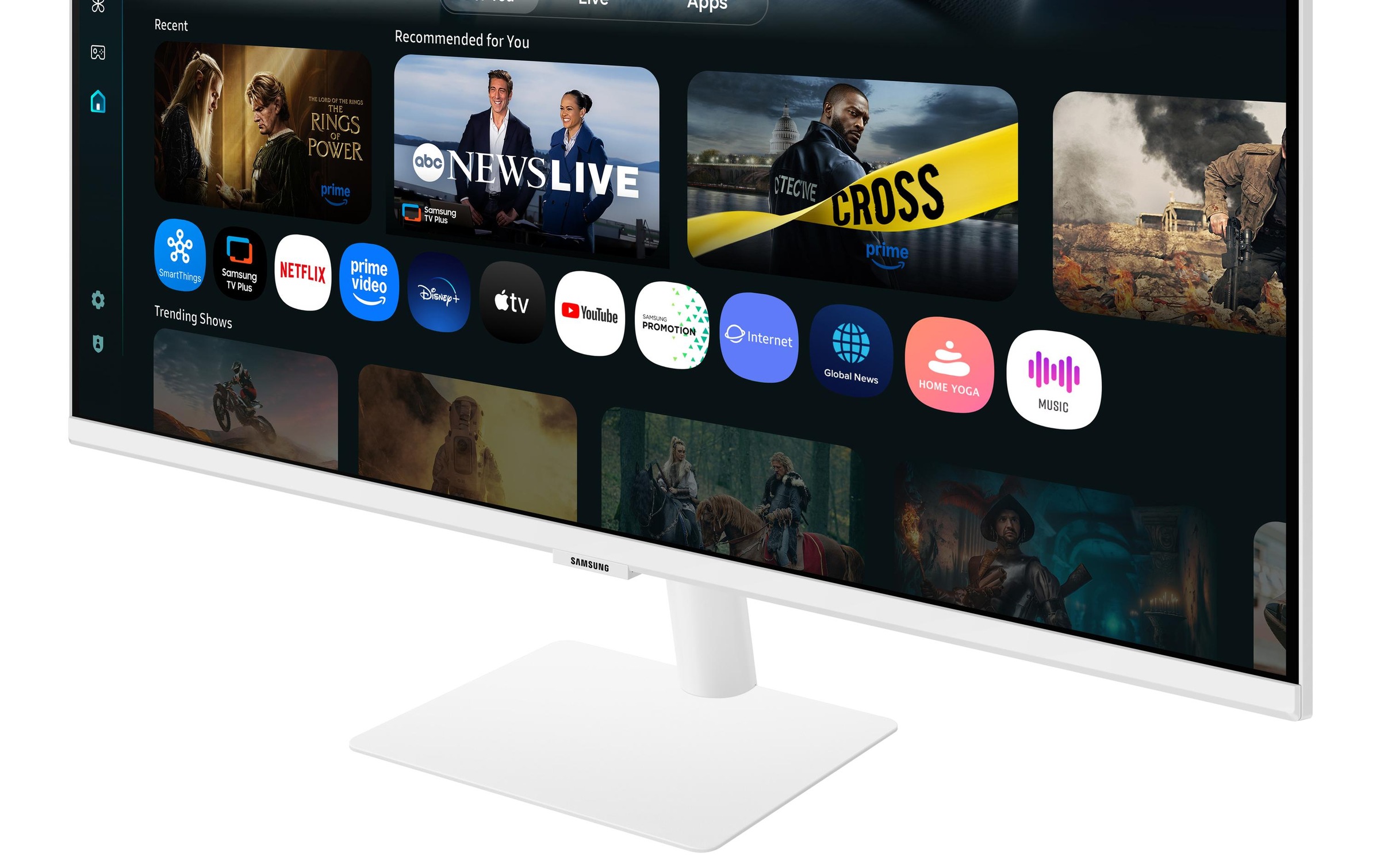 Samsung Smart Monitor »LS32FM703UUXEN«, 81,28 cm/32 Zoll, 4K Ultra HD, 60 Hz