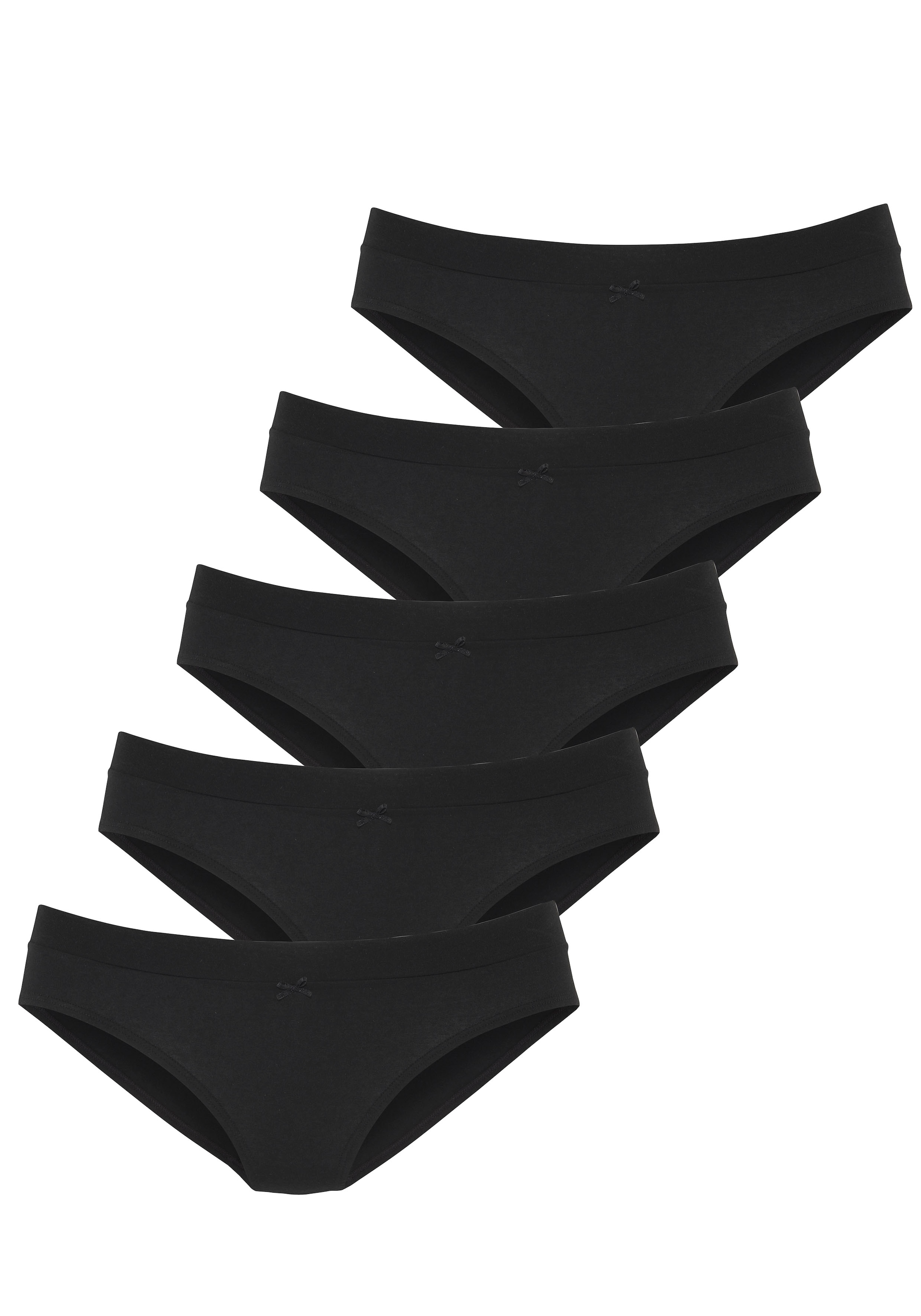 Image of Vivance Jazz-Pants Slips 5er-Pack, mit breitem Bündchen ohne zusätzliches Gummi