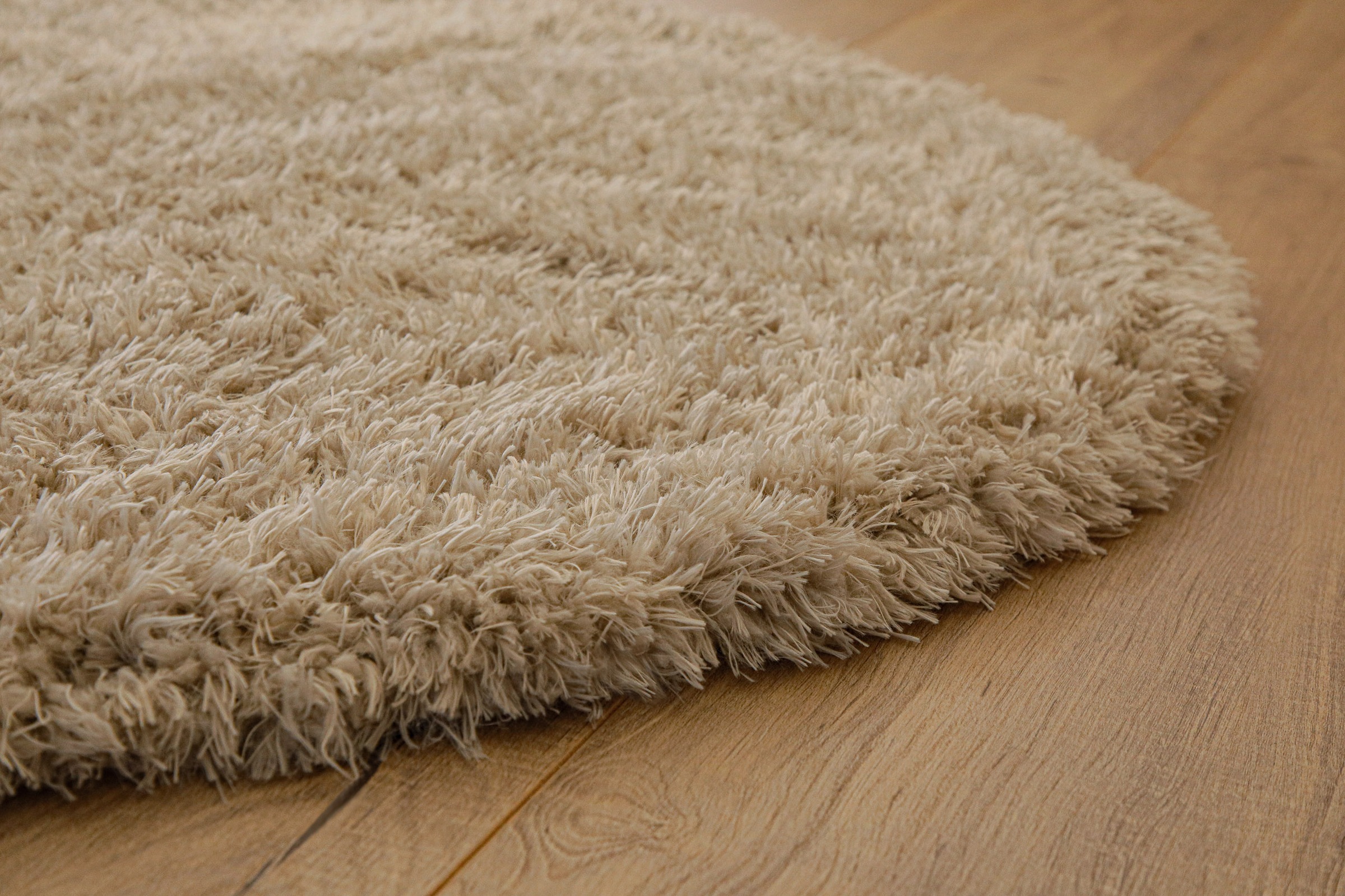 Esprit Tapis à poils longs »YOGI  ESP-096« Rond 50 mm Höhe flauschiger weicher Flor, 100% recyceltem PET, Wohnzimmer