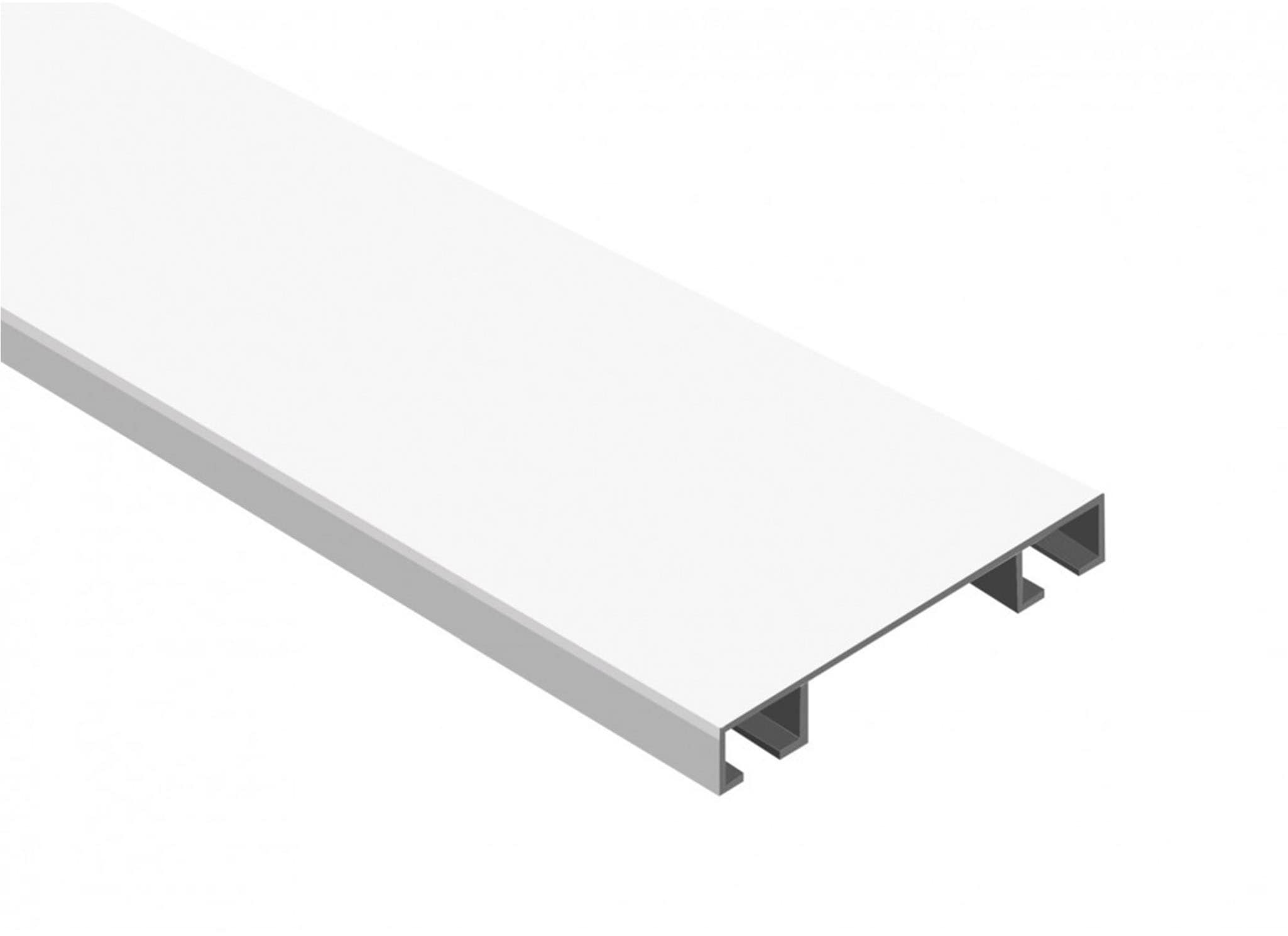 SN DECO GROUP Gardinenschiene »Objektschiene LM«, 2 läufig-läufig, Fixmass, vorgebohrt, Aluminium, Innenlauf, Vorhangschiene
