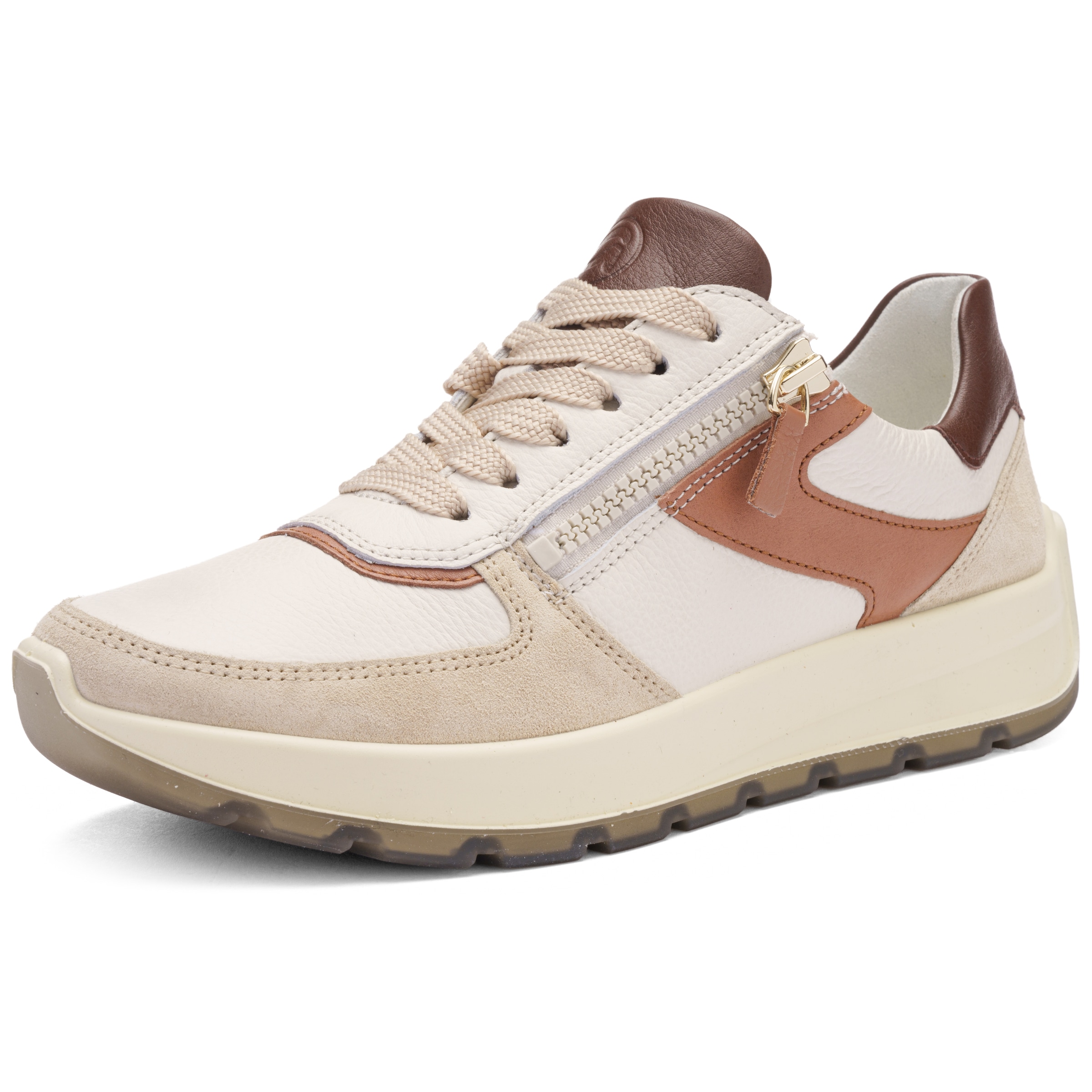 Ara Plateausneaker »NEW YORK«  Plateau, Freizeitschuh, Halbschuh, Schnürer, Kontrastbesätze, H-Weite