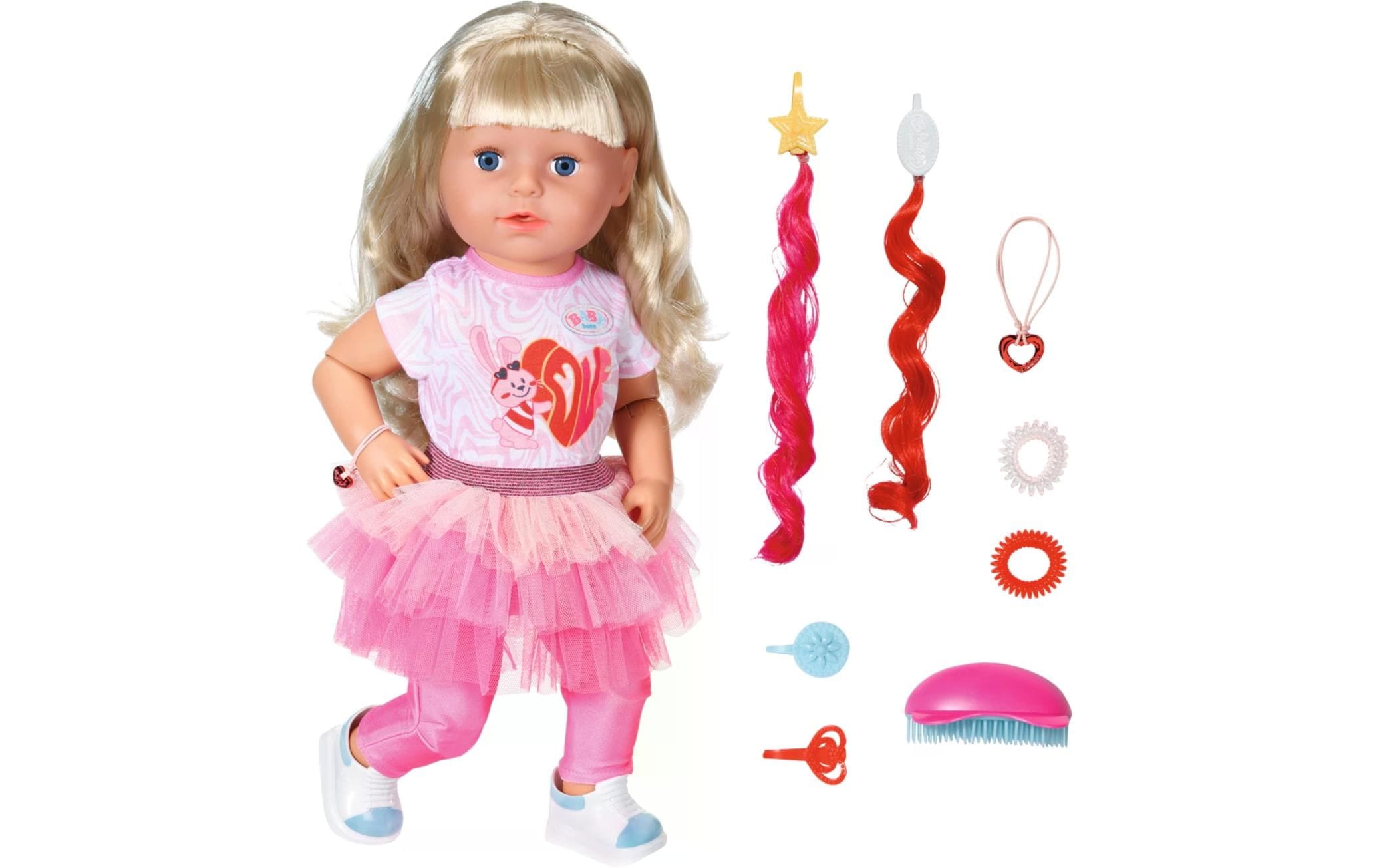 Anziehpuppe »Sister Play & Style 43 cm blond«