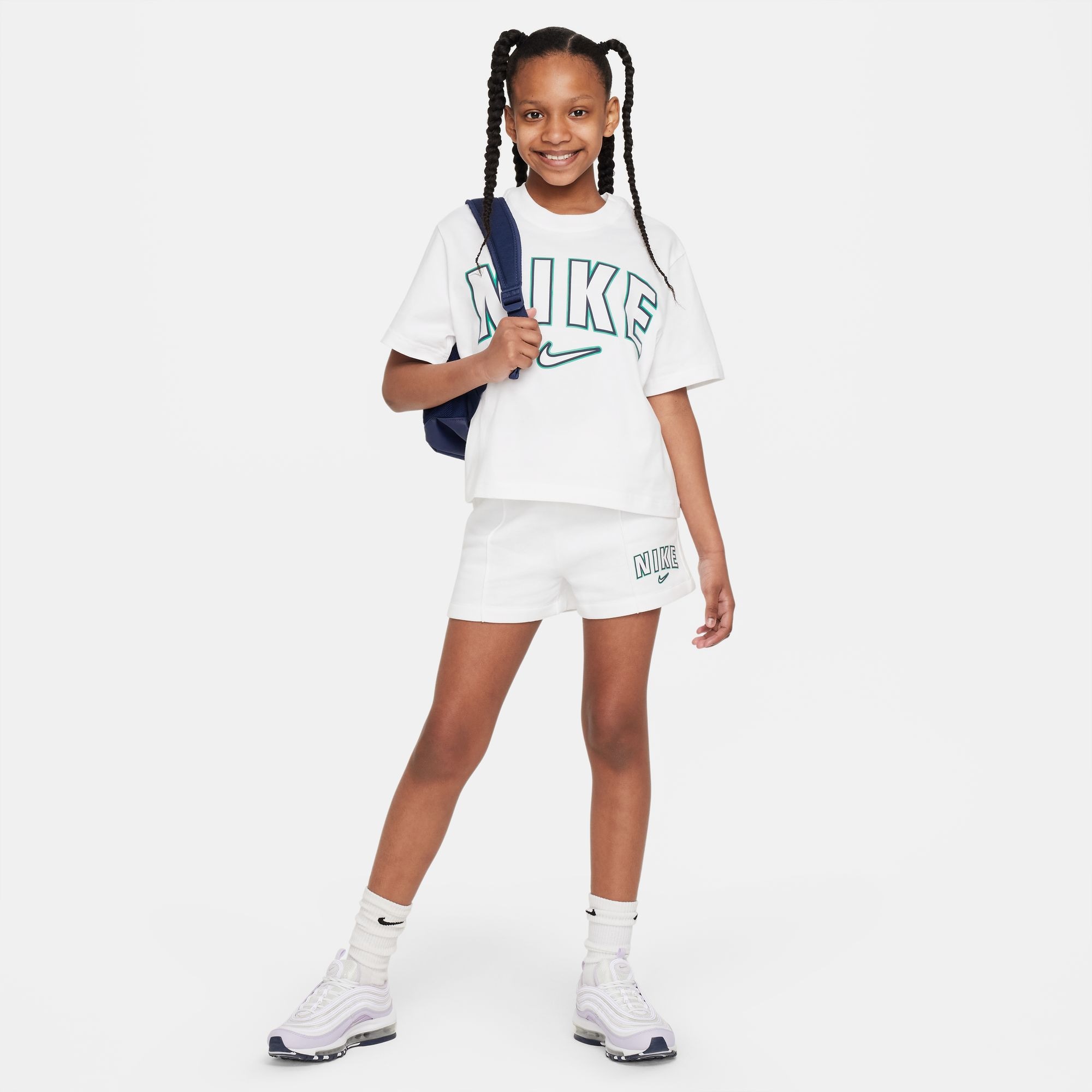 Sportswear ohne für BOXY Sleeve »G Kinder« shoppen - Short PRNT TEE Mindestbestellwert Nike T-Shirt Trendige NSW