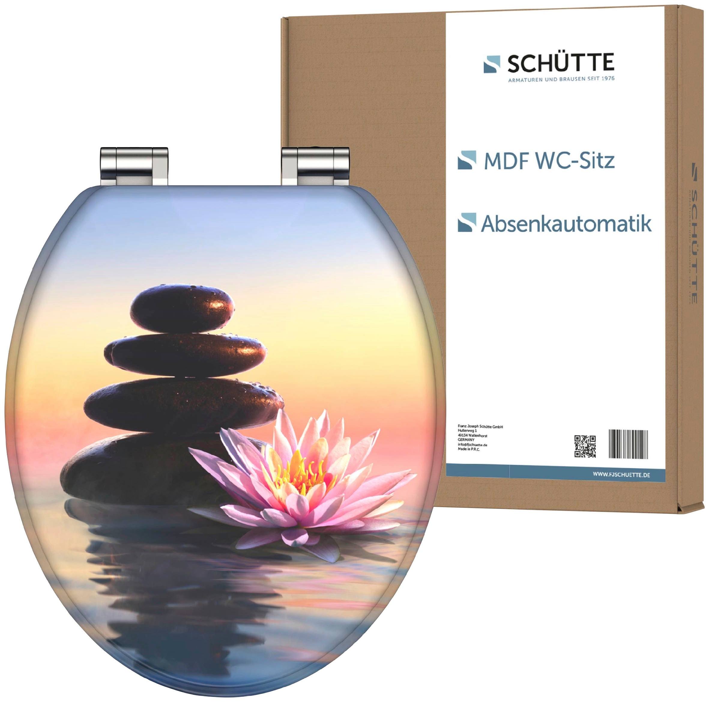 Image of Schütte WC-Sitz "SUNSET DREAM" Toilettendeckel, mit Absenkautomatik