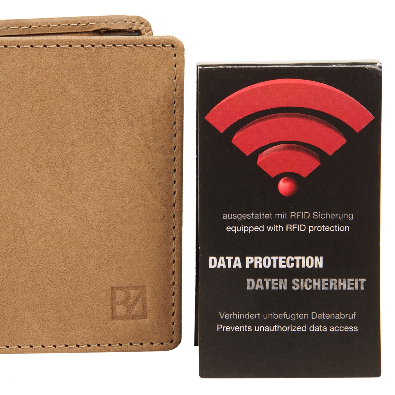 BODENSCHATZ Geldbörse »BICOLOUR« echt Leder