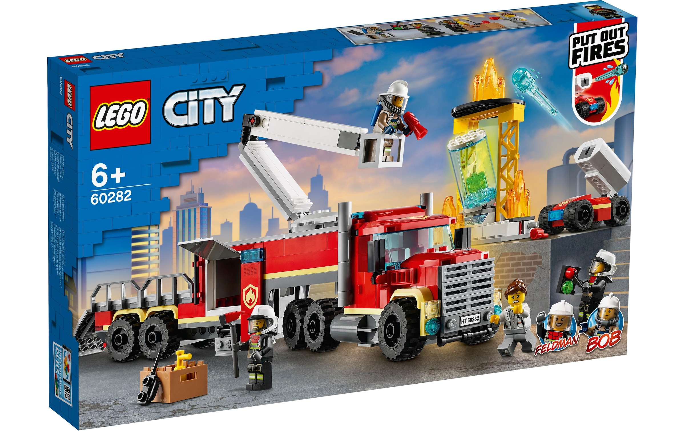 Image of LEGO® Spielbausteine »City Mobile Feuerwehreinsatzzentrale 60282«, (380 St.) bei Ackermann Versand Schweiz