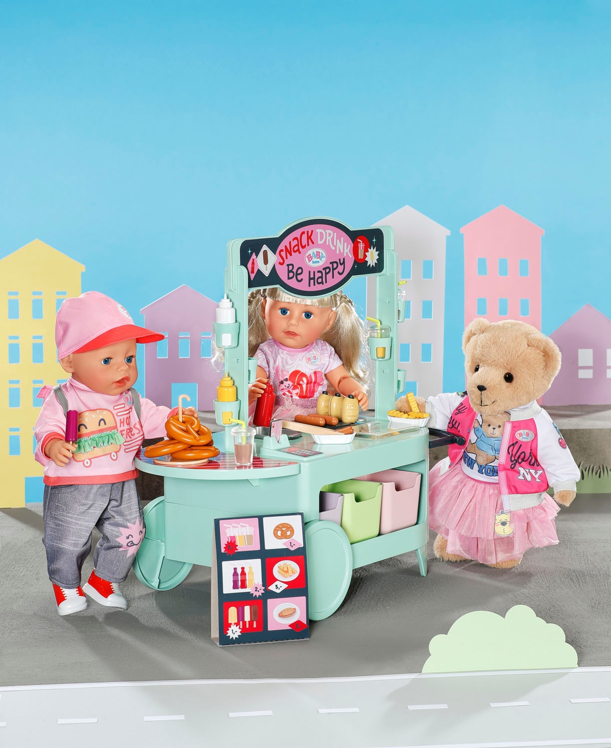Baby Born Puppentisch »Snack Shop« mit Soundeffekt