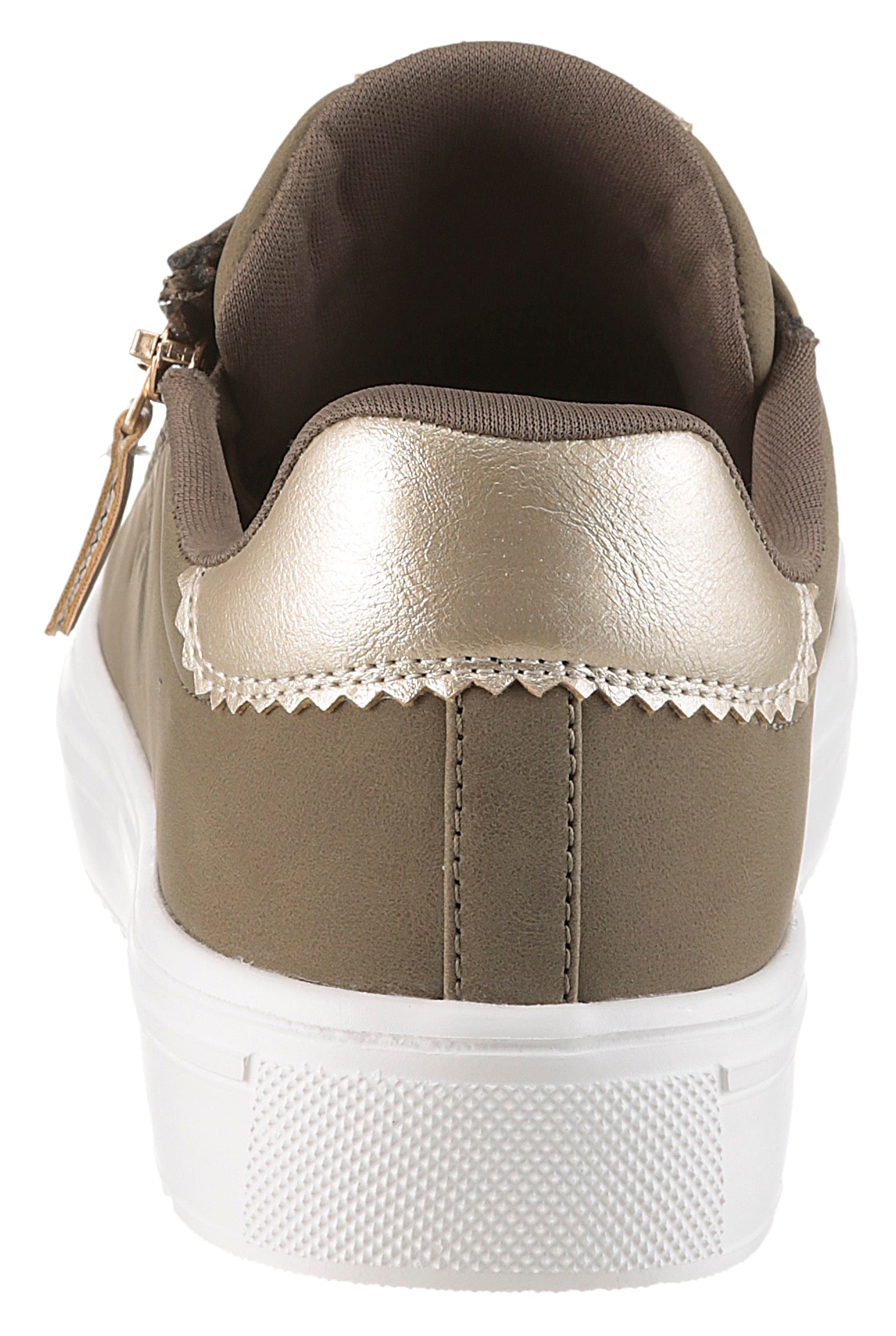 Aniston SHOES Sneaker  Schnürschuh, Freizeitschuh mit Reissverschluss - NEUE KOLLEKTION