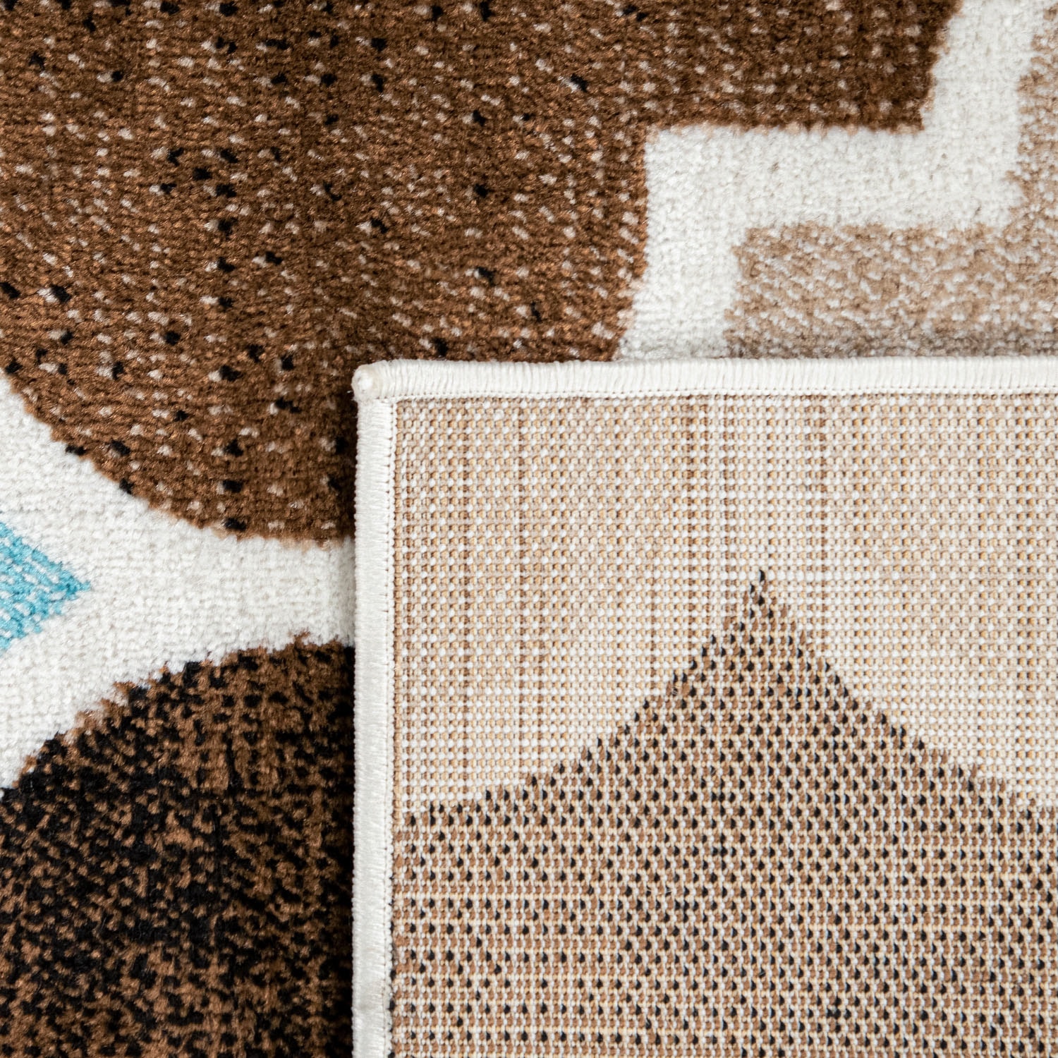 Paco Home Teppich »Metro 166«, rechteckig, 12 mm Höhe, Kurzflor, Ornamente, ideal Wohnzimmer & Schlafzimmer