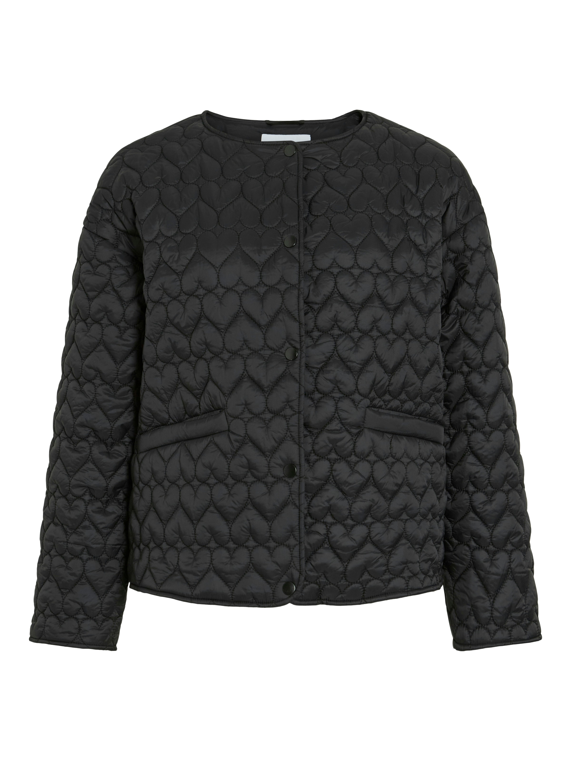 Vila Steppjacke »VISILLA L/S QUILTED JACKET«, ohne Kapuze