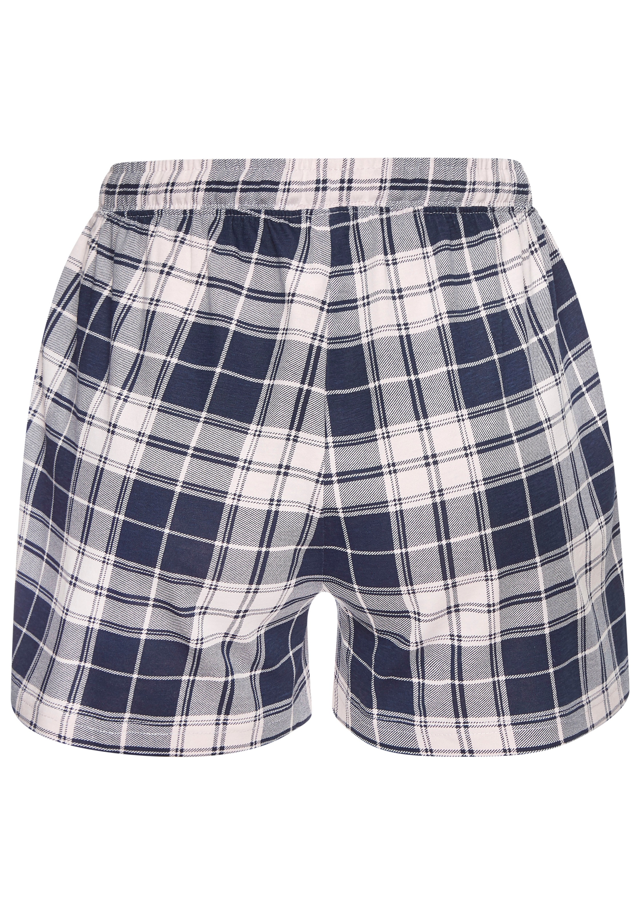 Vivance Dreams Pyjamashorts  Mit Streifen oder Karos