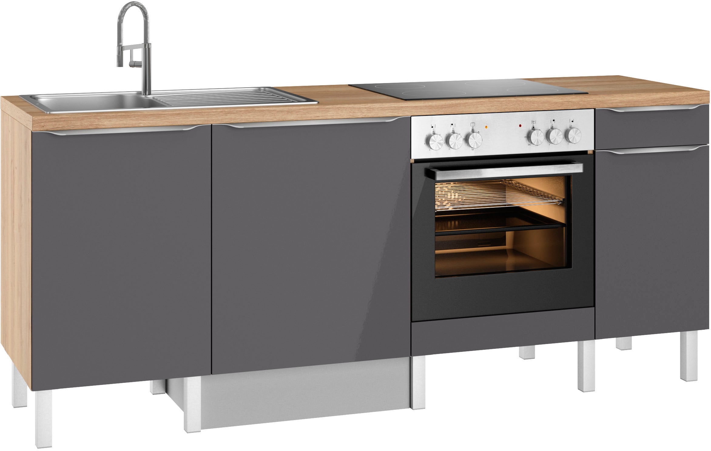 Image of OPTIFIT Küche "Lilly2" Breite 210 cm, wahlweise mit E-Geräten
