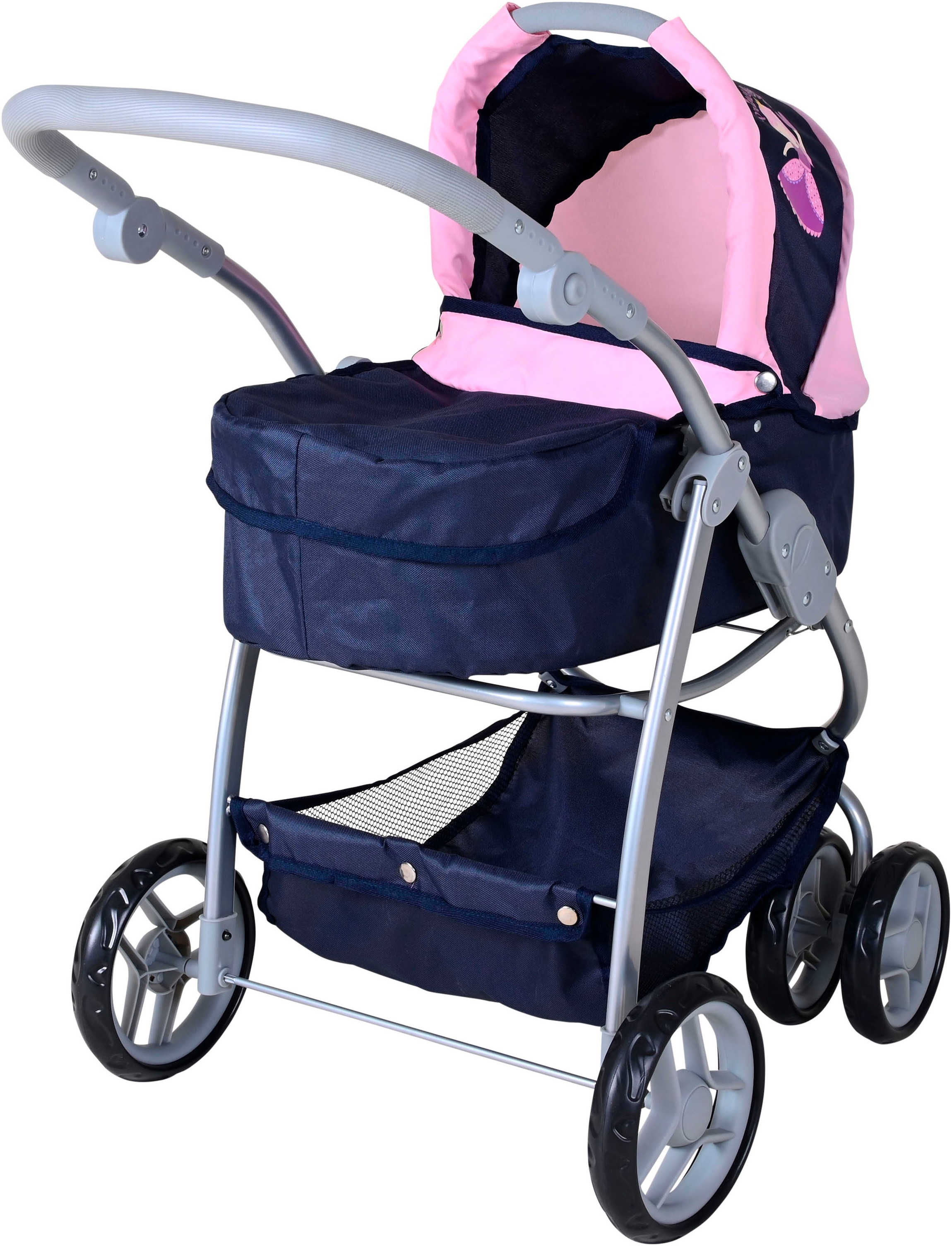 Knorrtoys® Kombi-Puppenwagen »Coco - princess blue«