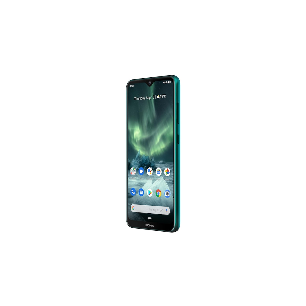 Nokia Smartphone »7.2 64GB Grün«, grün, 16 cm/6,3 Zoll, 64 GB Speicherplatz, 48 MP Kamera