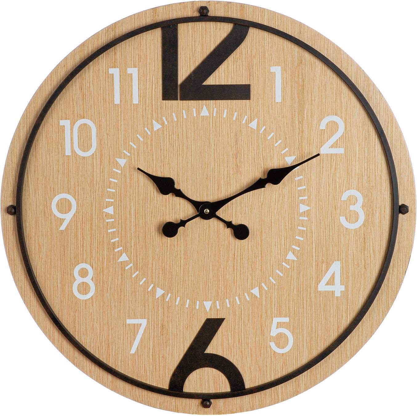 Image of GILDE Wanduhr "Wanduhr rund Jonestown"