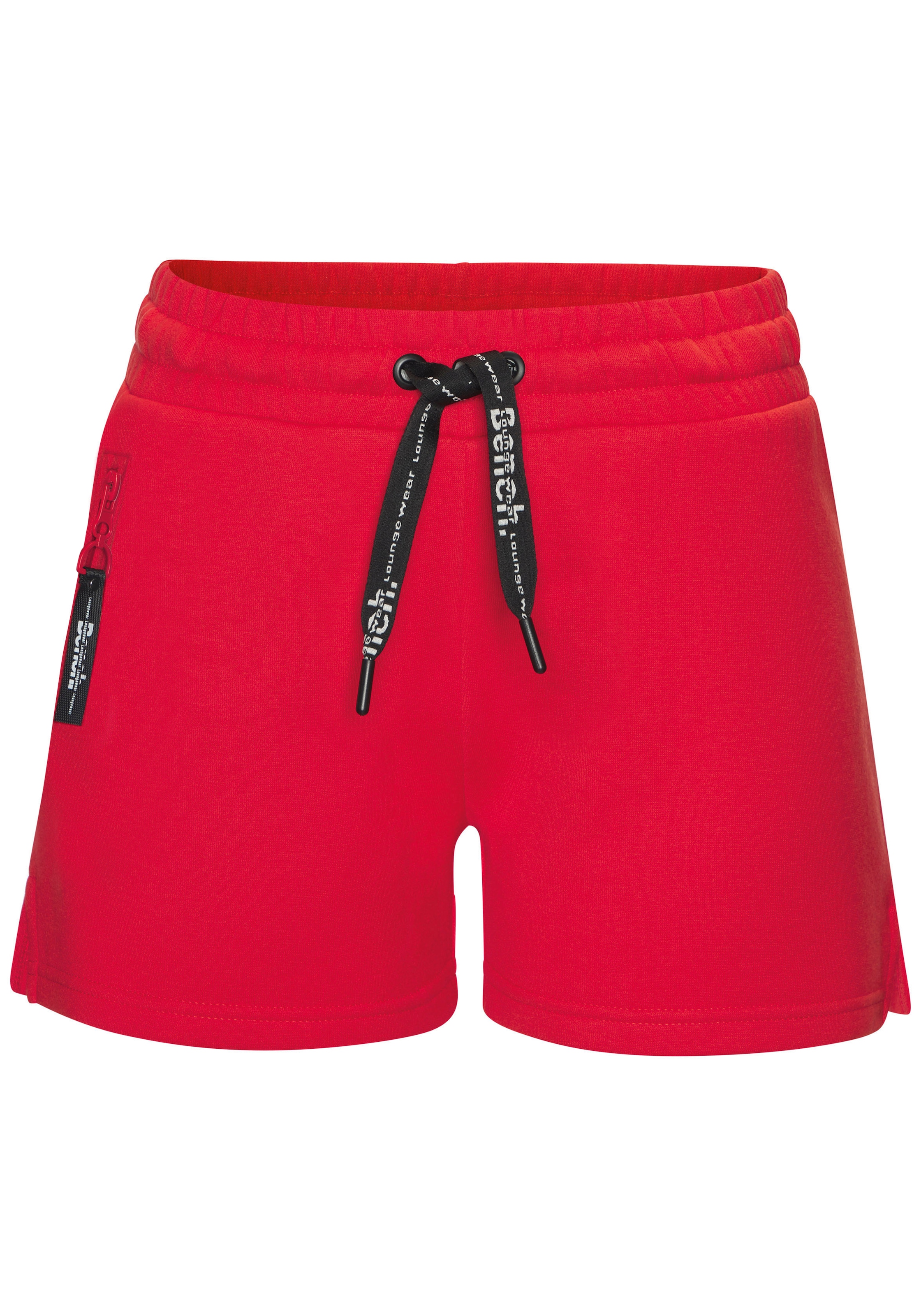 Bench. Loungewear Sweatshorts  avec fente latérale et poches zippées, vêtements d'intérieur