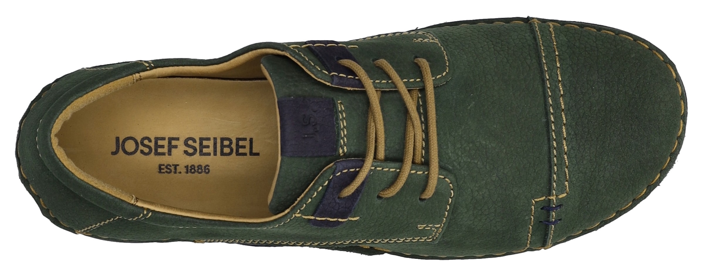 Josef Seibel Schnürschuh »Fergey 41«  , Freizeitschuh, Halbschuh, Komfortschuh mit Wechselfussbett, G-Weite