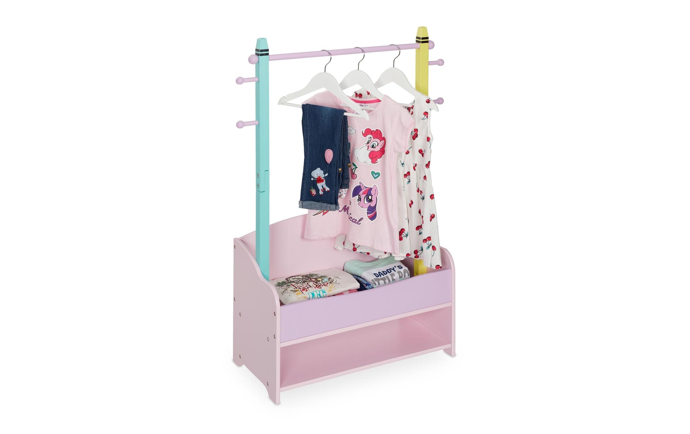 Image of relaxdays Kleiderständer "für Kinder 71 x 100.5 cm"
