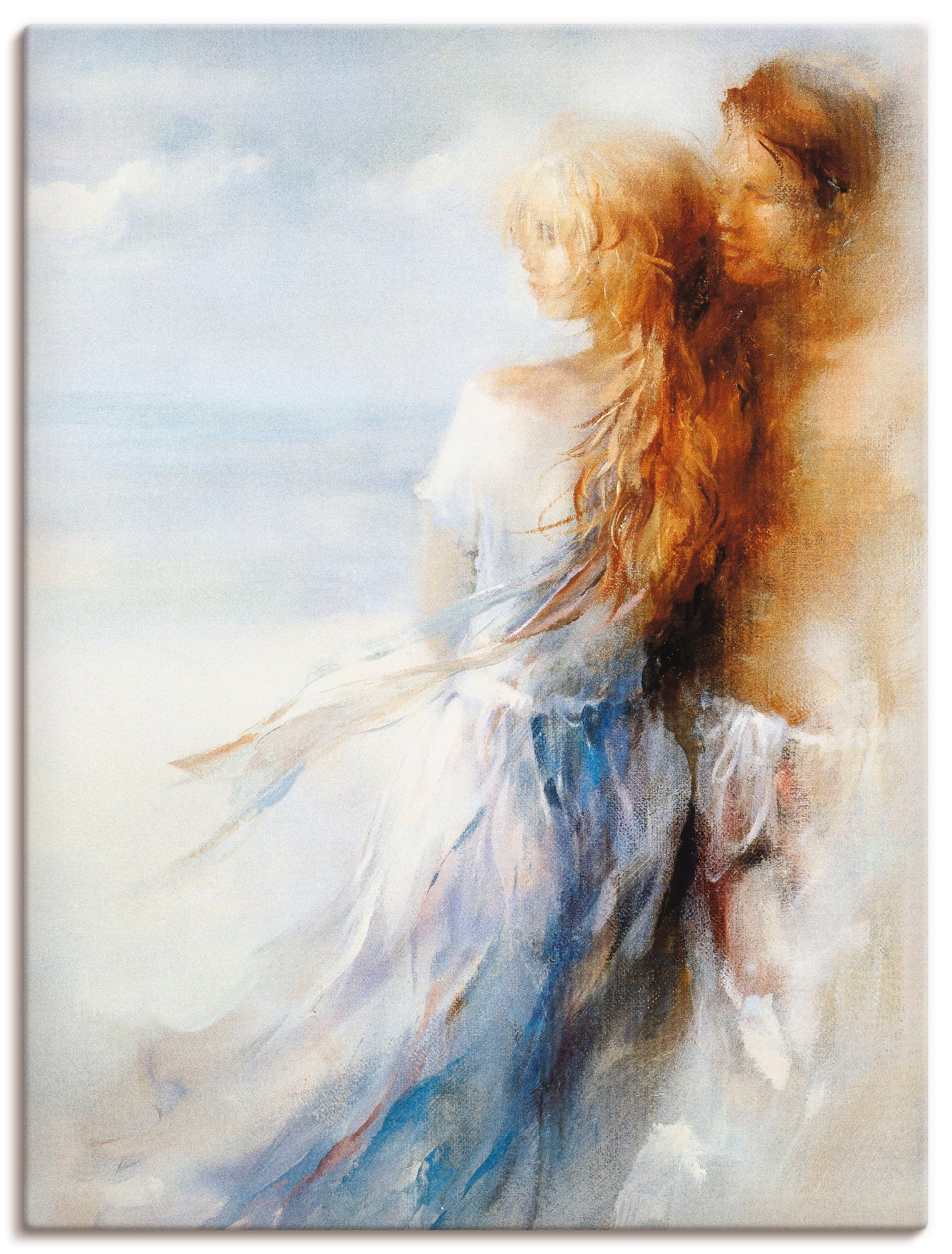 Image of Artland Wandbild "Zusammen" Paar 1 Stk. tlg. als Leinwandbild, Poster in verschied. Grössen