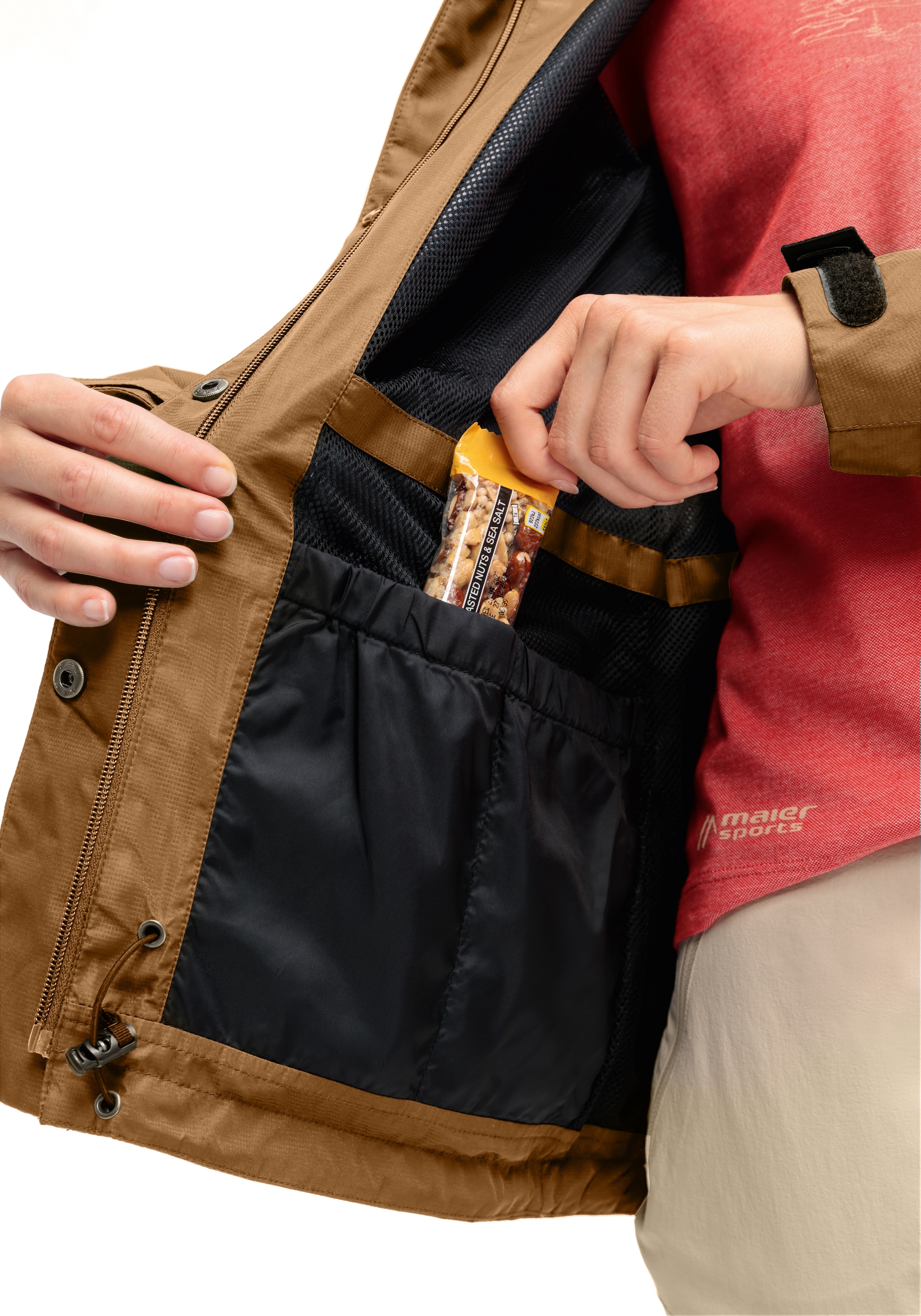 Maier Sports Allwetterjacke »D GG Allwetterjacke«, mit Kapuze
