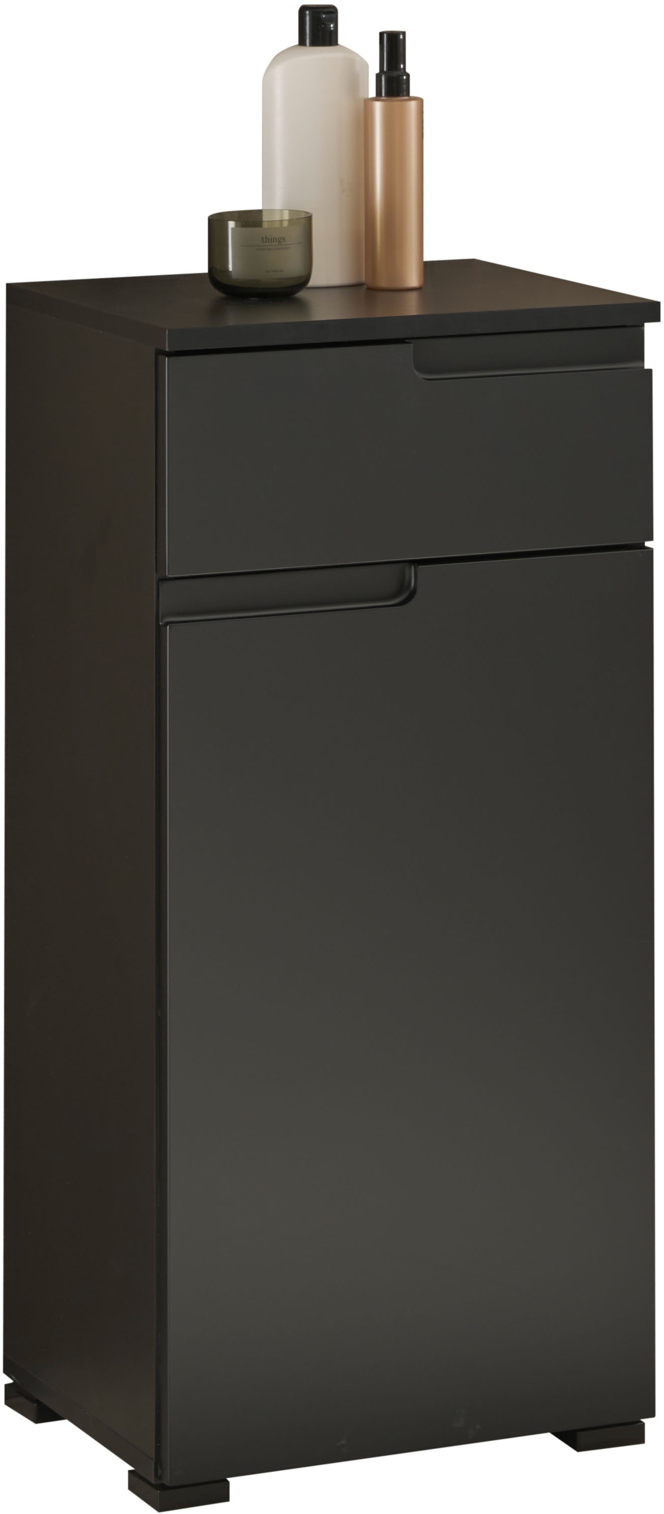 BASIC by Balculina Armoire intermédiaire »Spice, Badezimmerschrank BxTxH 40x85x32 cm« 1 cuis tlg. largeur 40 cm, poignées creuses