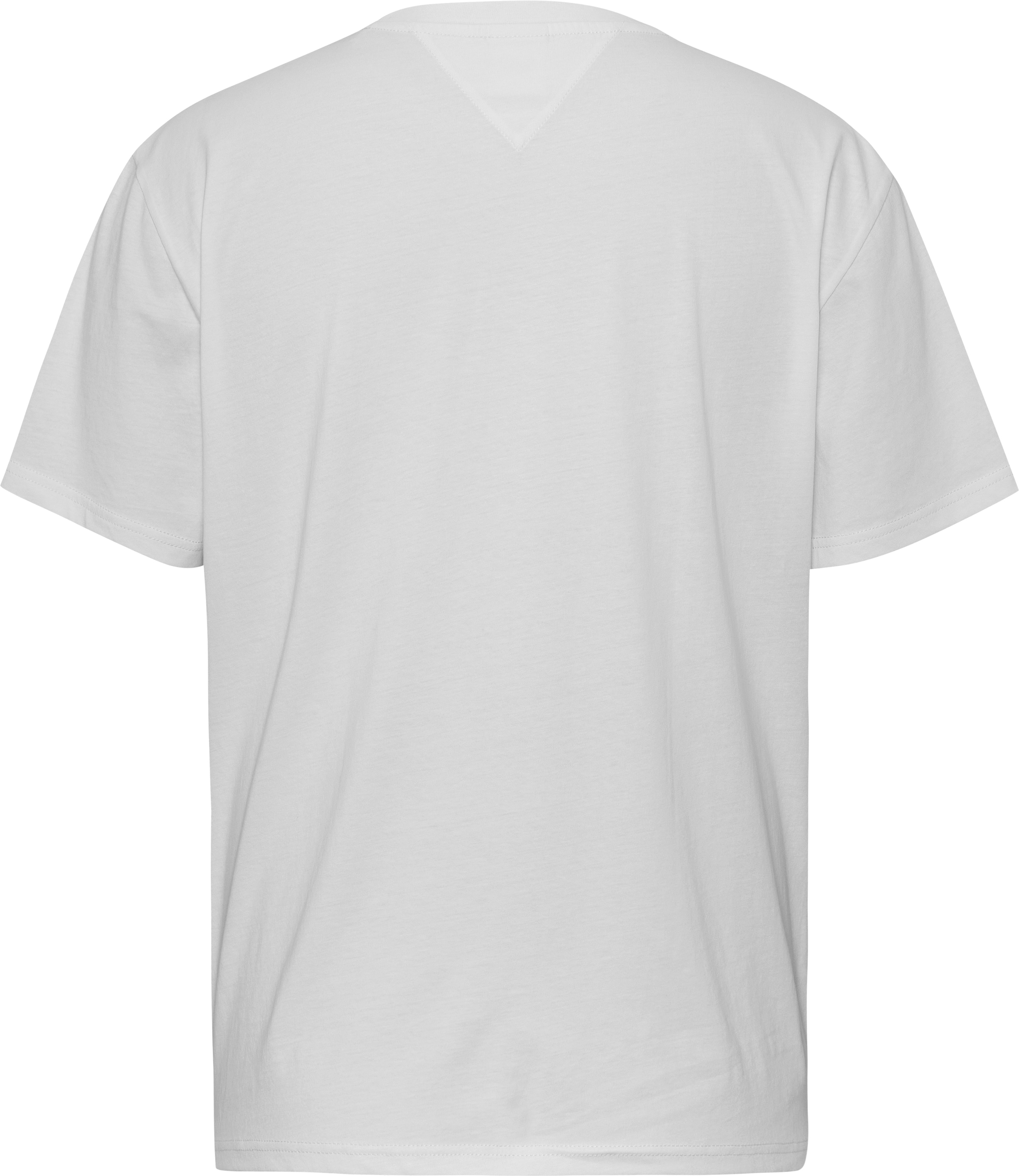 Tommy Jeans T-Shirt »TJM SLIM 2PACK S/S FLAG DNA TEE«, (Packung, 2er), mit grossem Logodruck auf der Brust