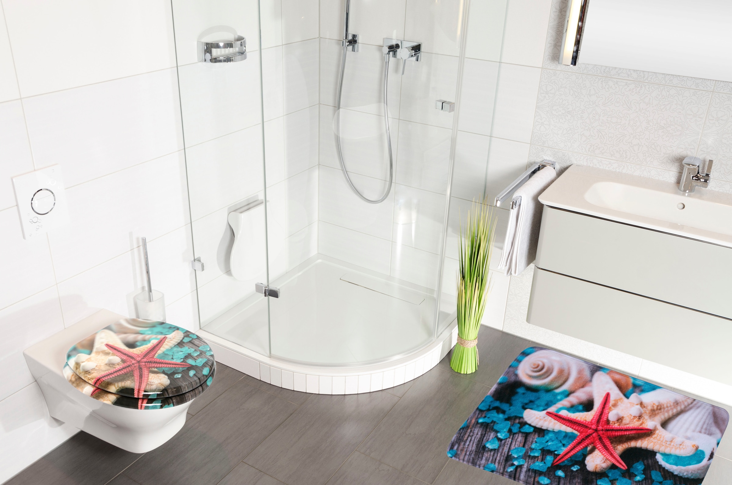 Sanilo Badematte »Bath Salts«, schnell trocknend, Memory Schaum