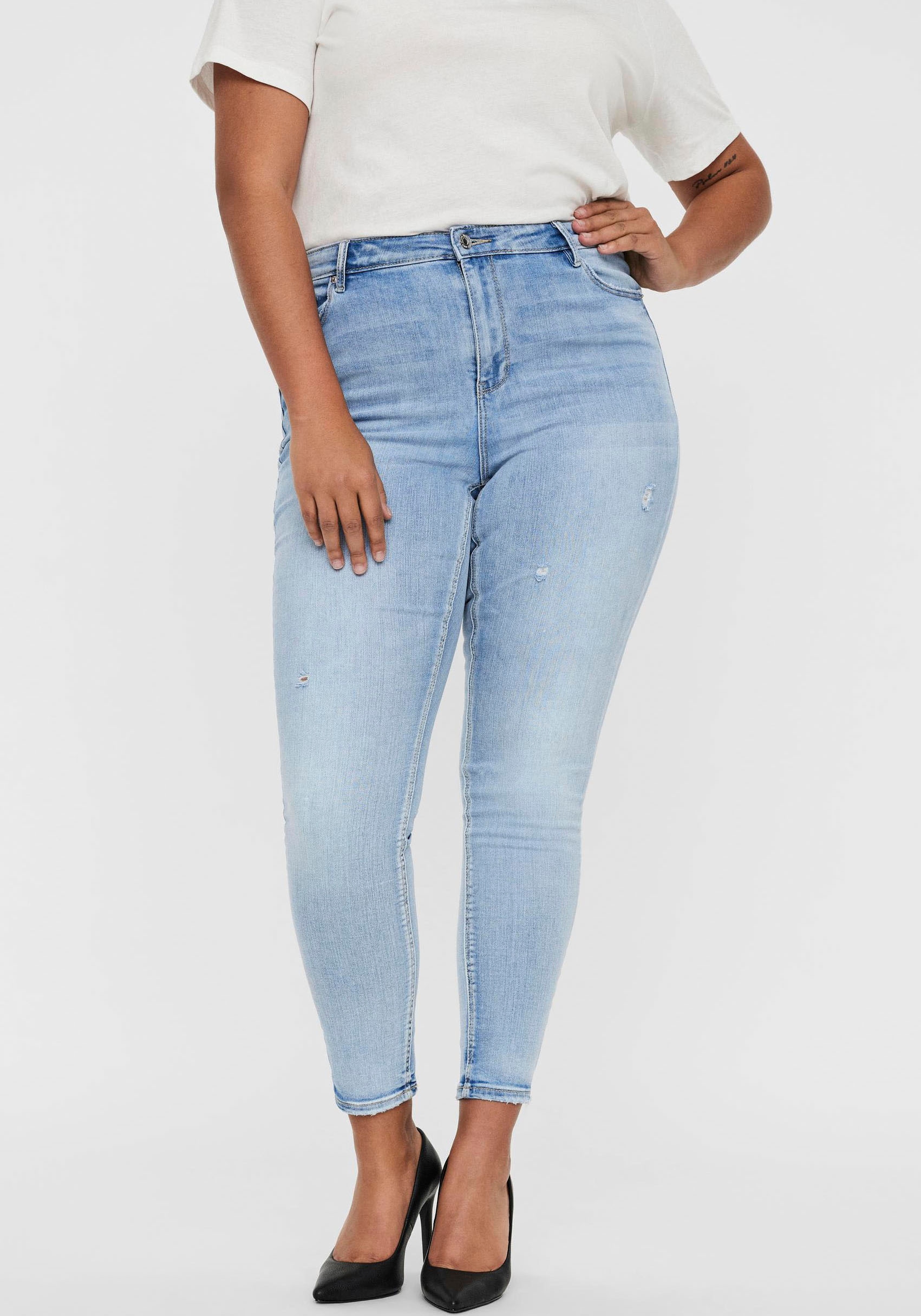 Skinny-fit-Jeans »VMPHIA HR SKINNY J GU3162 CURVE NOOS«