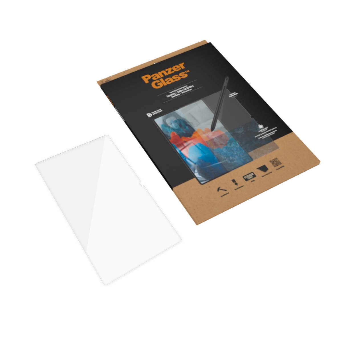 PanzerGlass Film de protection d'écran »Screen Protector Glass Samsung Galaxy Tab S8 Ultra«