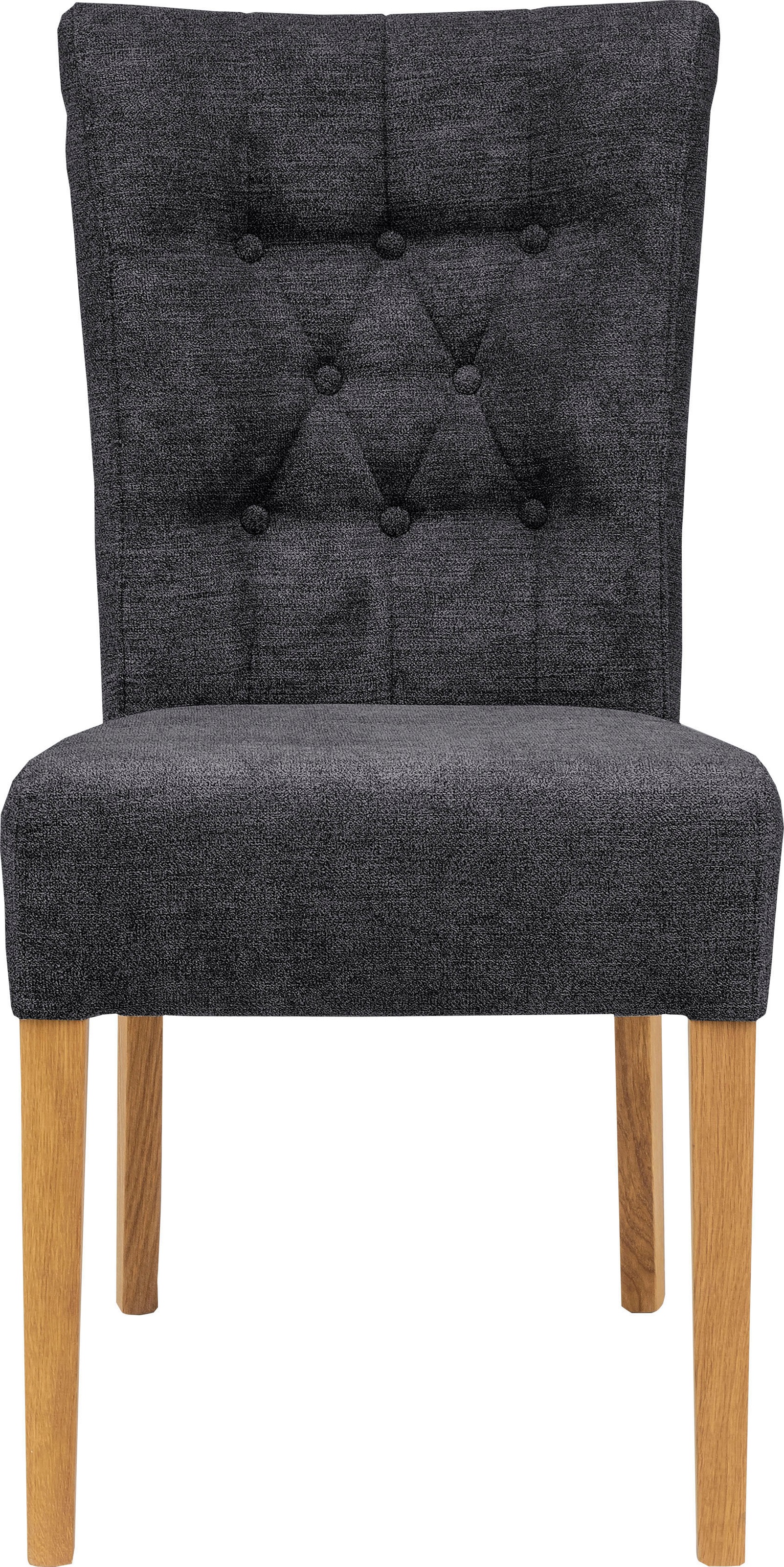 Home affaire Polsterstuhl »Queen«, (Set), 6 St., Feinstruktur, Esszimmerstuhl mit Knopfheftung, 2er, 4er oder 6er-Set