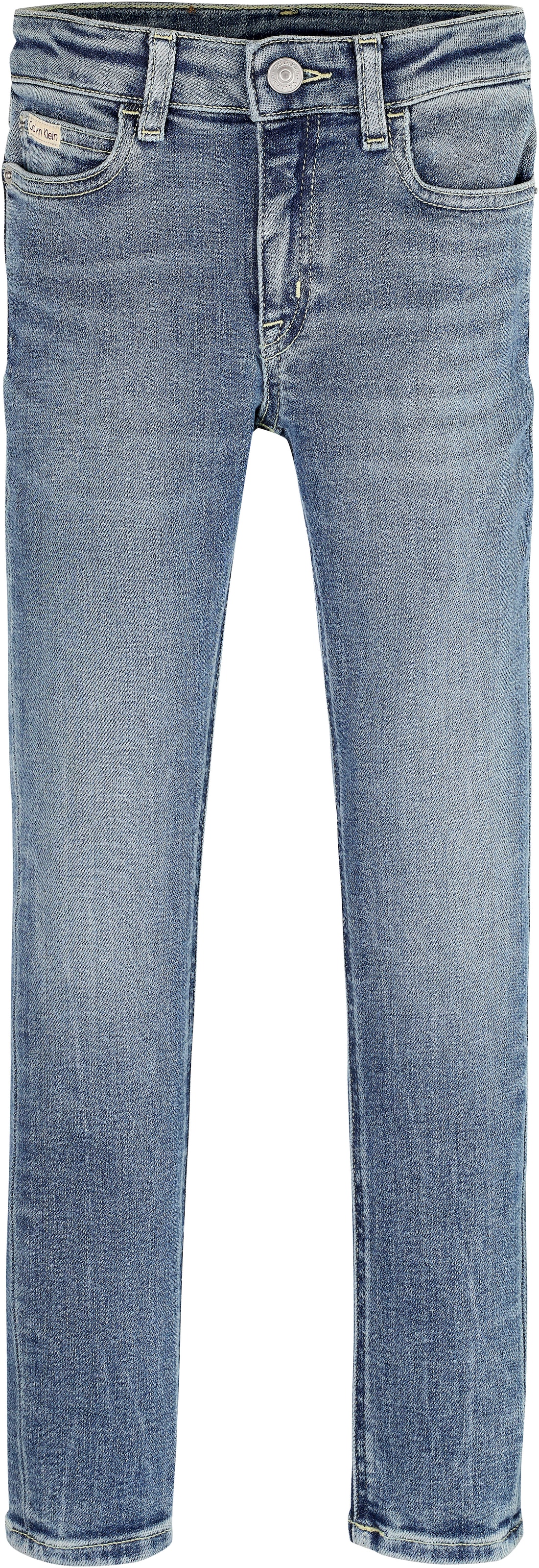 Calvin Klein Jeans Skinny-fit-Jeans »Mr Skinny Mid Blue Pws Denim«, für Kinder bis 16 Jahre und im 5-Pocket-Style