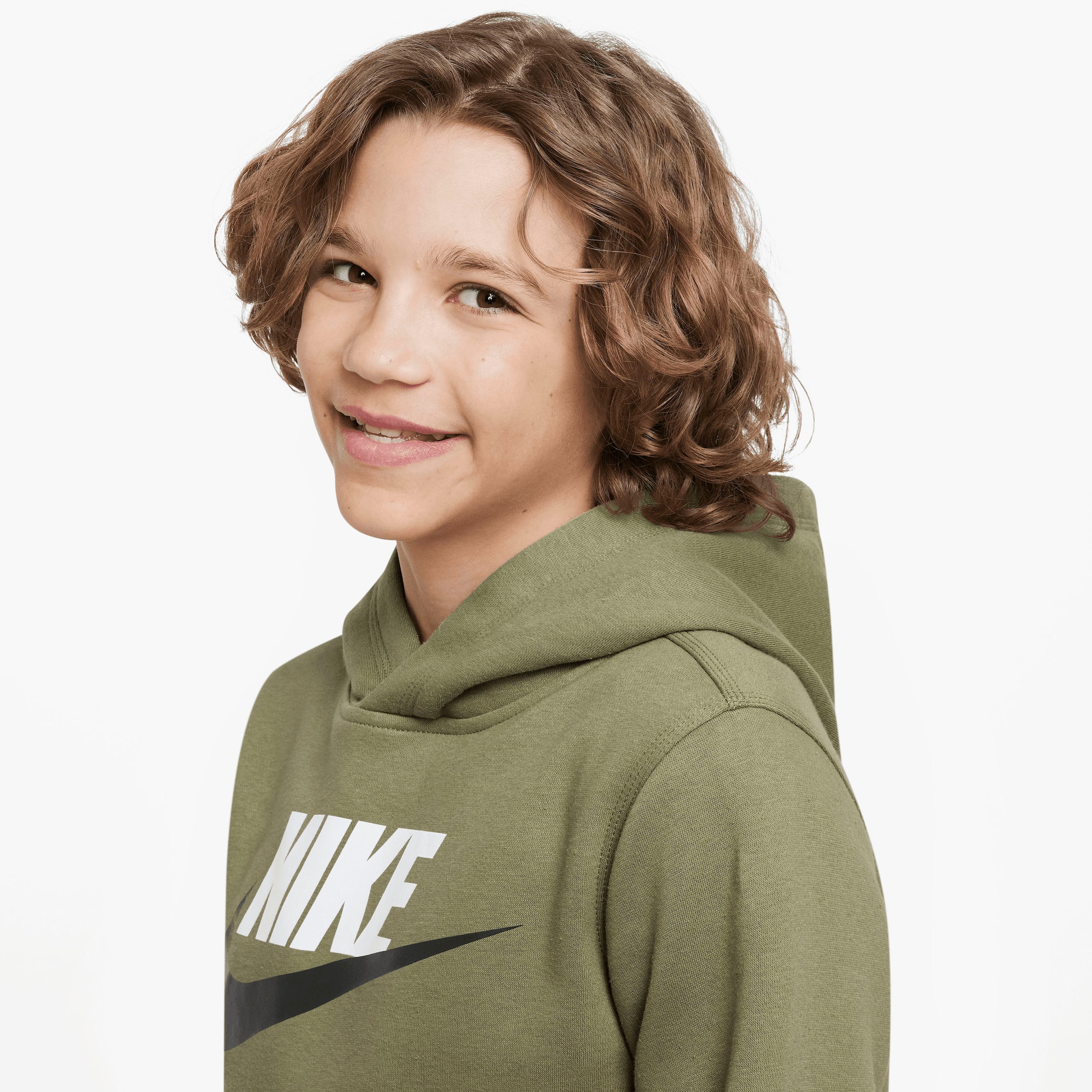 Nike Sportswear Kapuzensweatshirt »Club Fleece Big Kids' Pullover Hoodie«