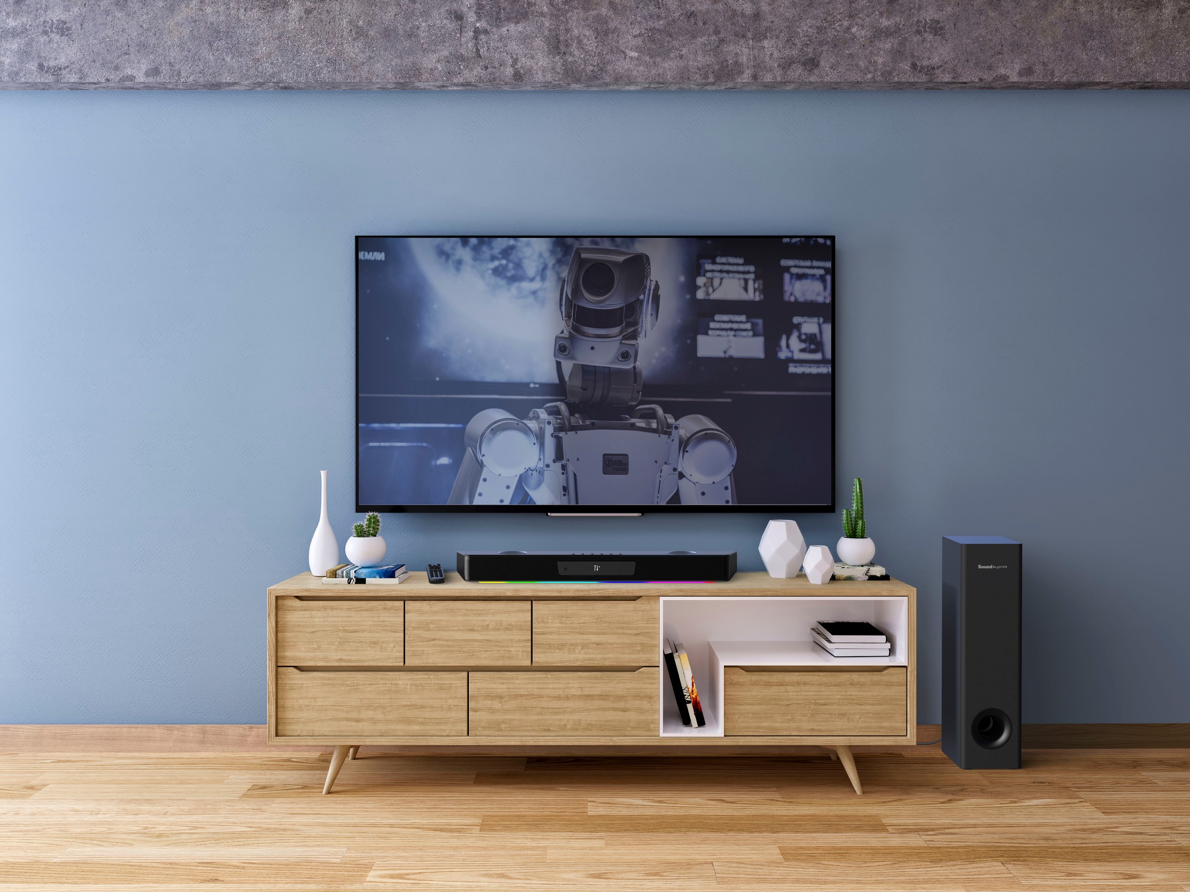 Creative Soundbar »Sound Blaster Katana V2X«, Bluetooth