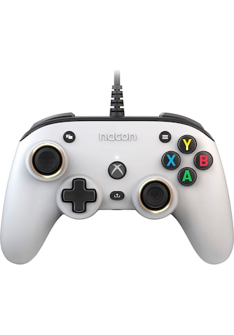 Gaming-Controller »Nacon NA005301 Xbox Compact Controller PRO, kabelgebunden, USB, weiss«