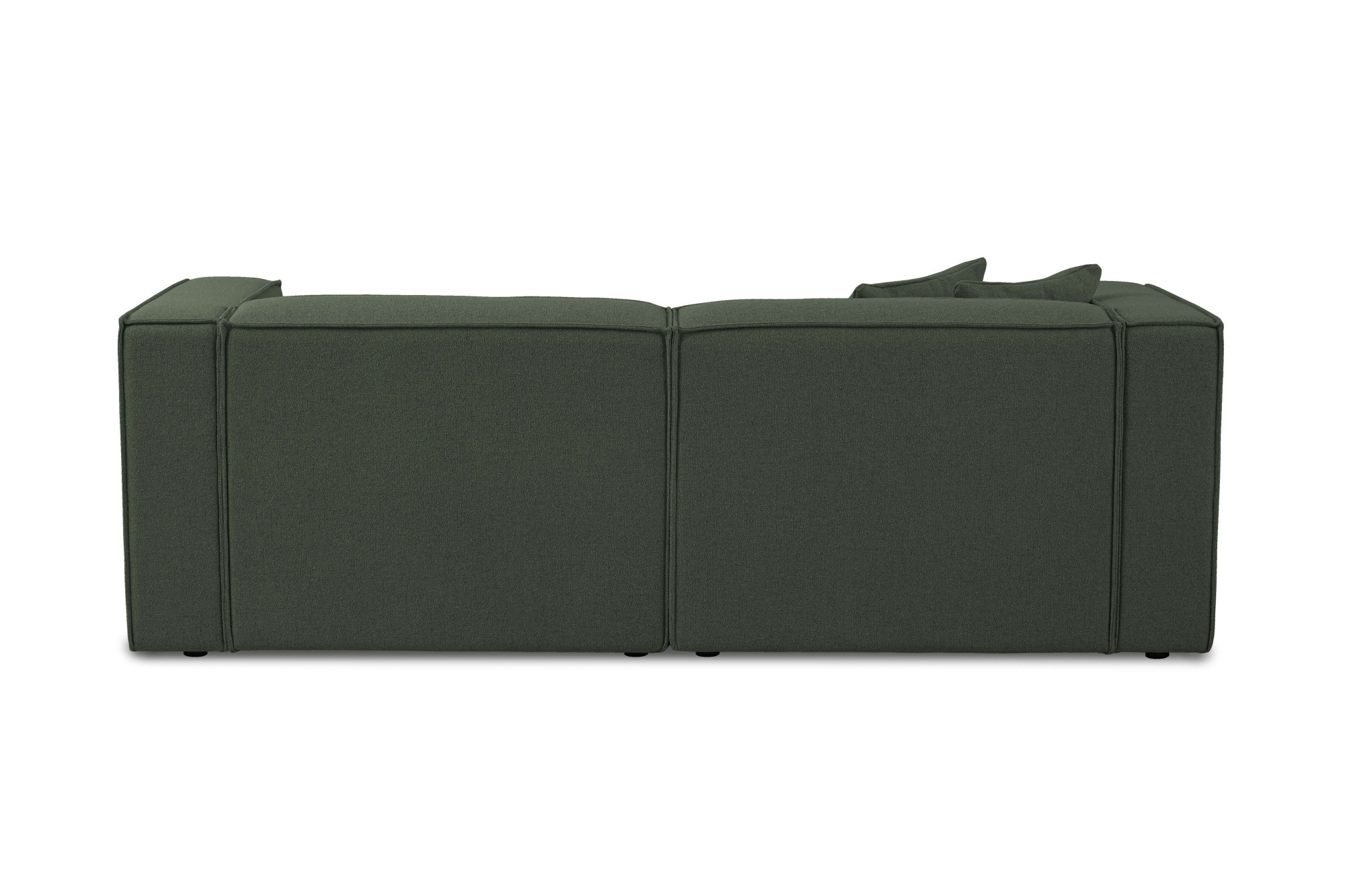 GOODproduct Canapé d'angle »Tammie« Breite 222 cm, Webstoff fein, bodentief, mit Wellenunterfederung