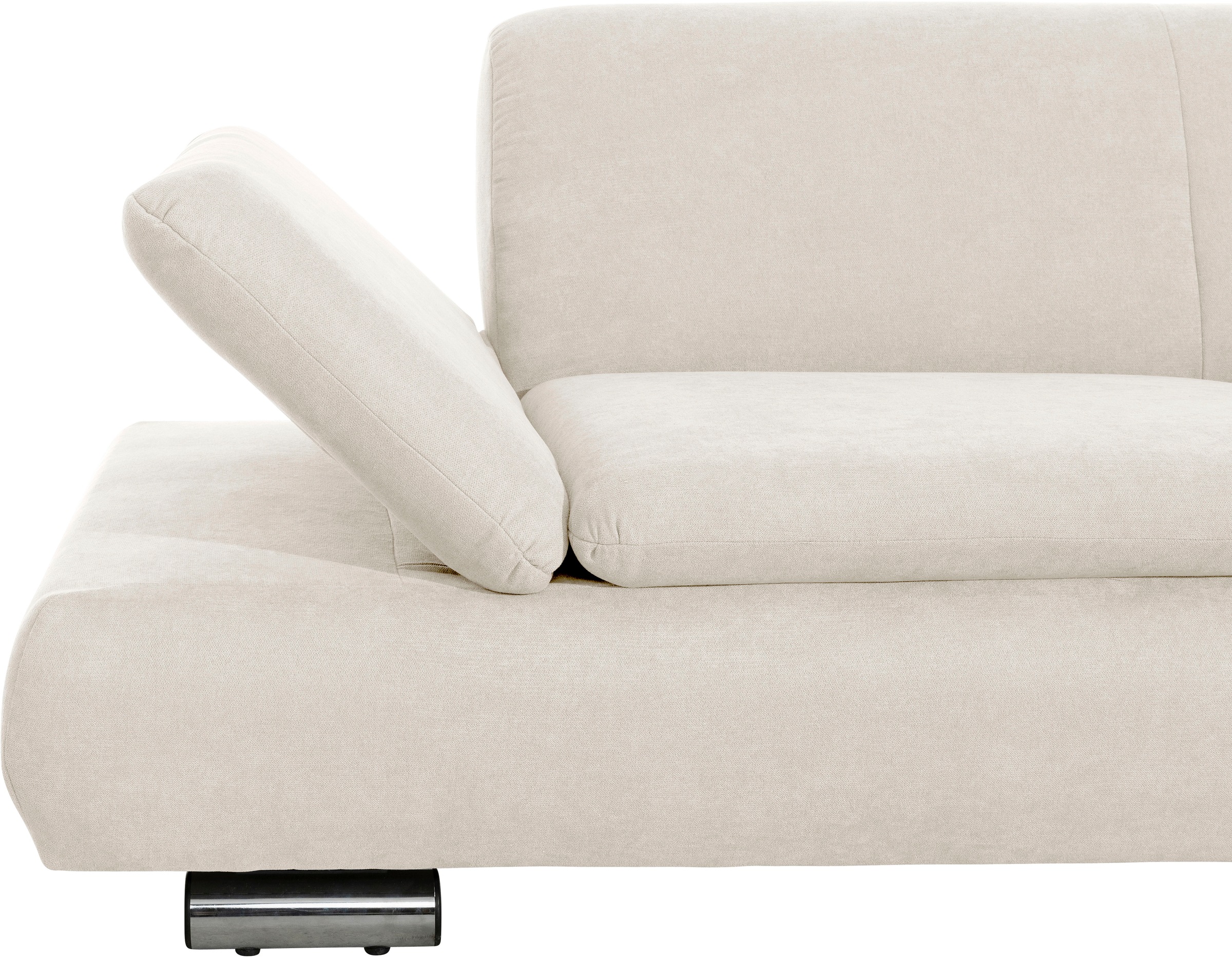 Max Winzer® Ecksofa »Toulouse modern und bequem, aktuelles Design, hoher Sitzkomfort«, mit klappbaren Armlehnen, Breite 271 cm