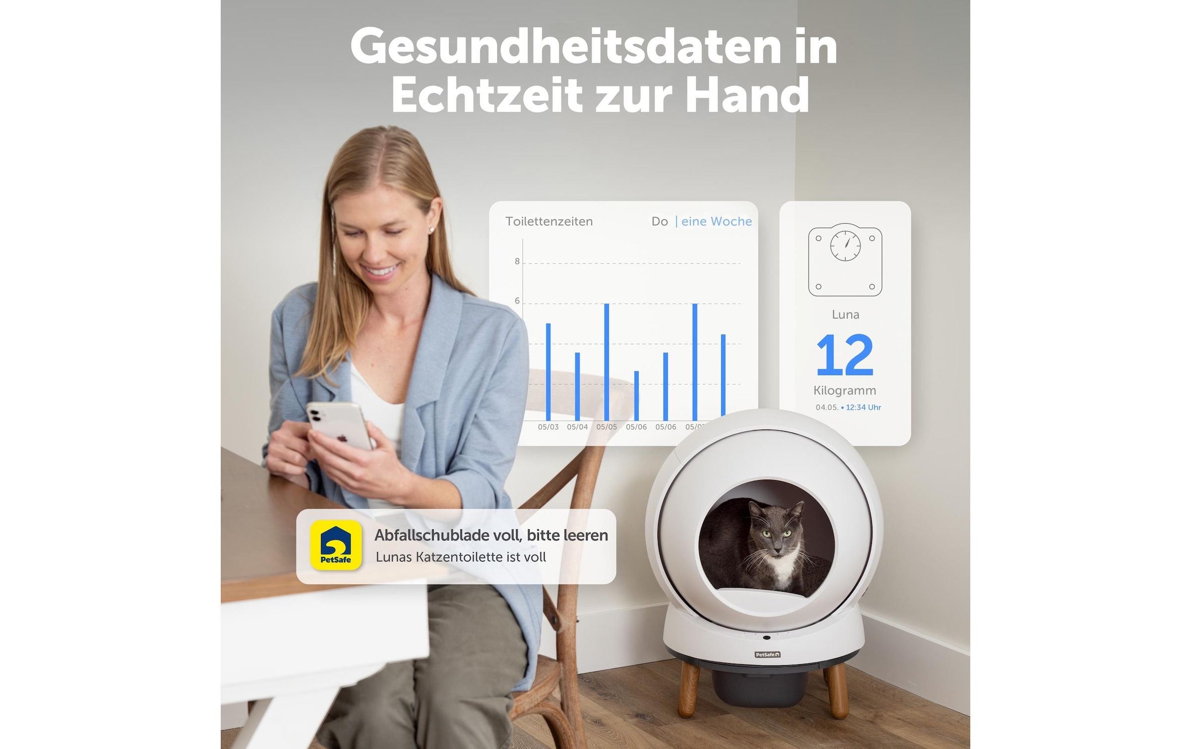 PetSafe Katzentoilette »ScoopFree SmartSpin«