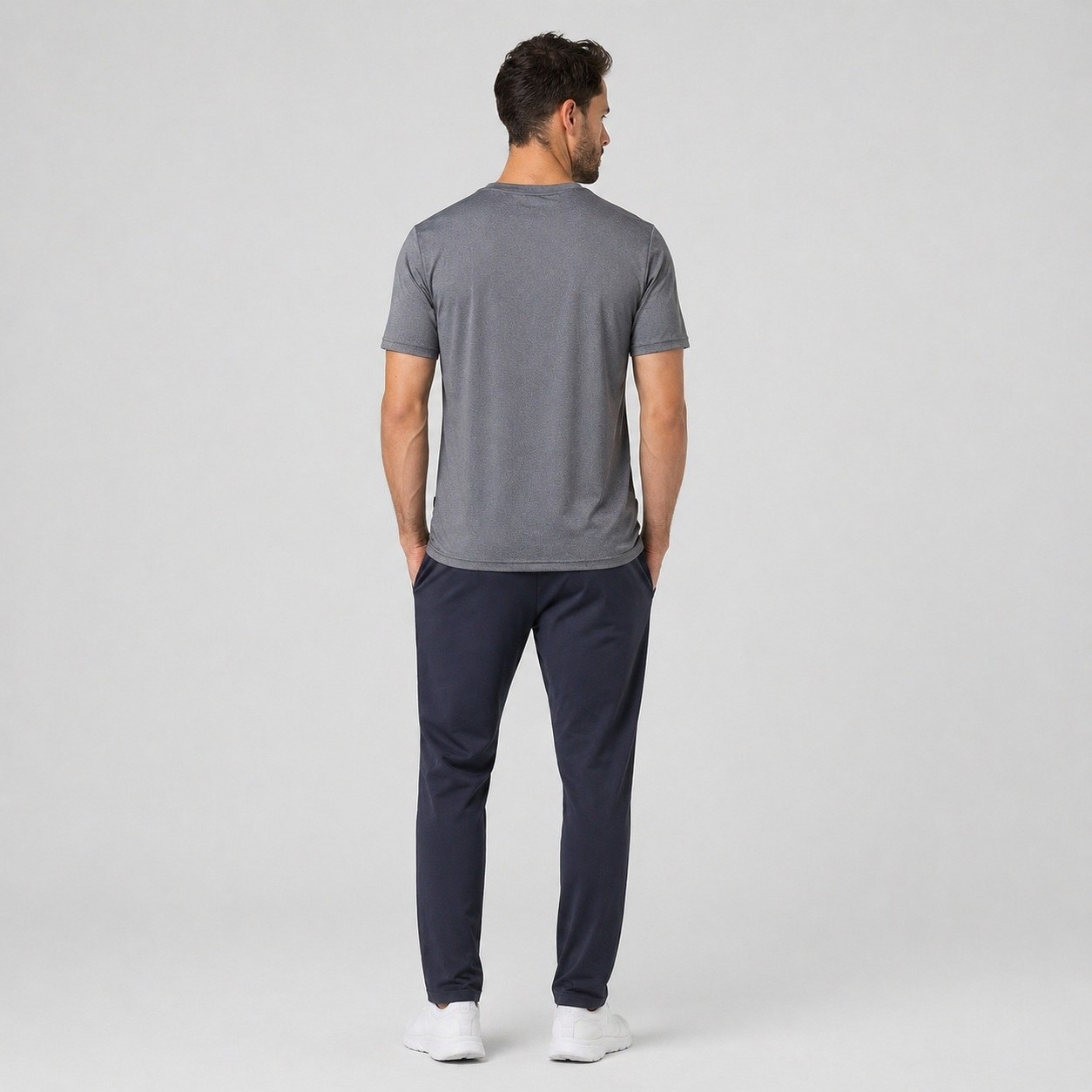 LPO Funktionsshirt »NAKIN BASIC MEN« Funktionsshirt mit V-Ausschnitt