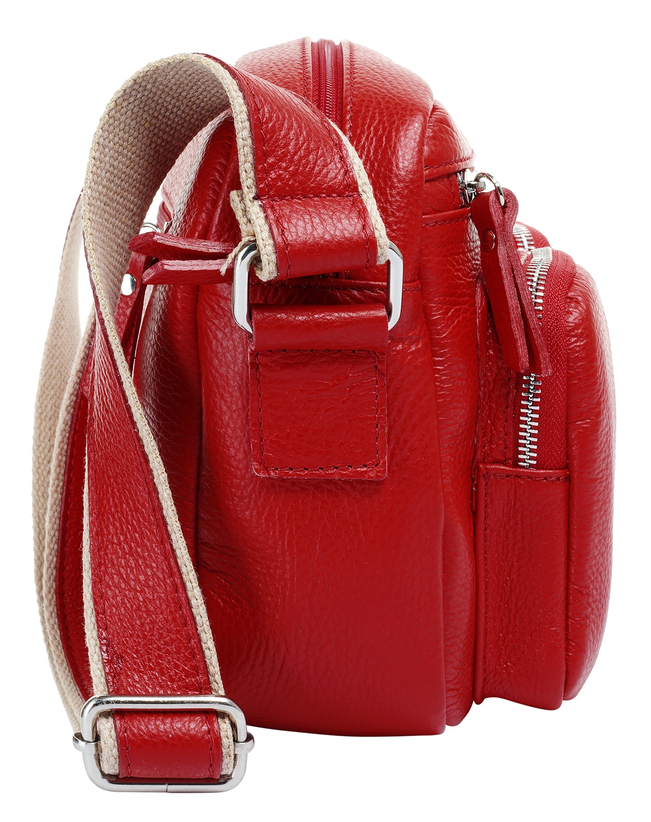 Samantha Look Sac à bandoulière echt Leder, Made in Italy