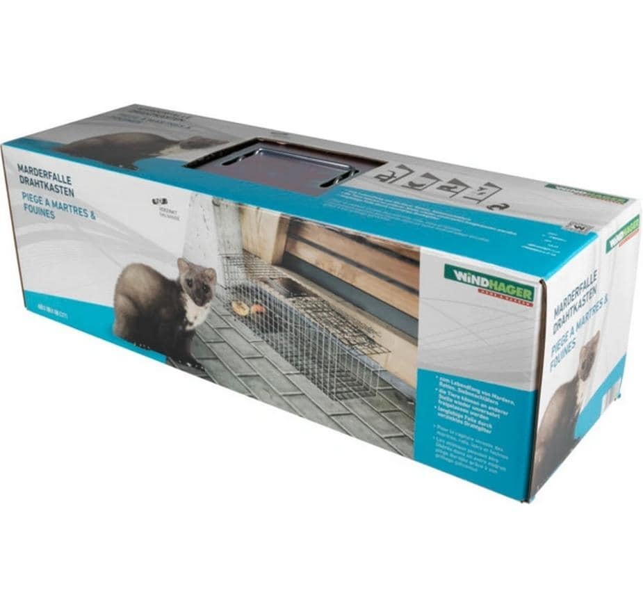Windhager Lebendfalle "60 cm x 18 cm x 20 cm"