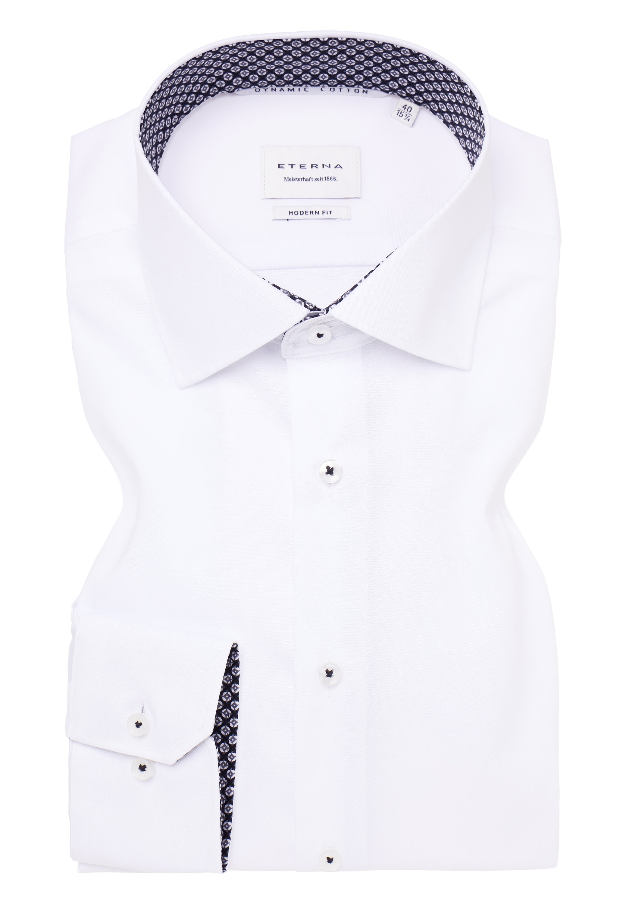 Eterna Chemise à manches longues »MODERN FIT« NON IRON (sans repassage)