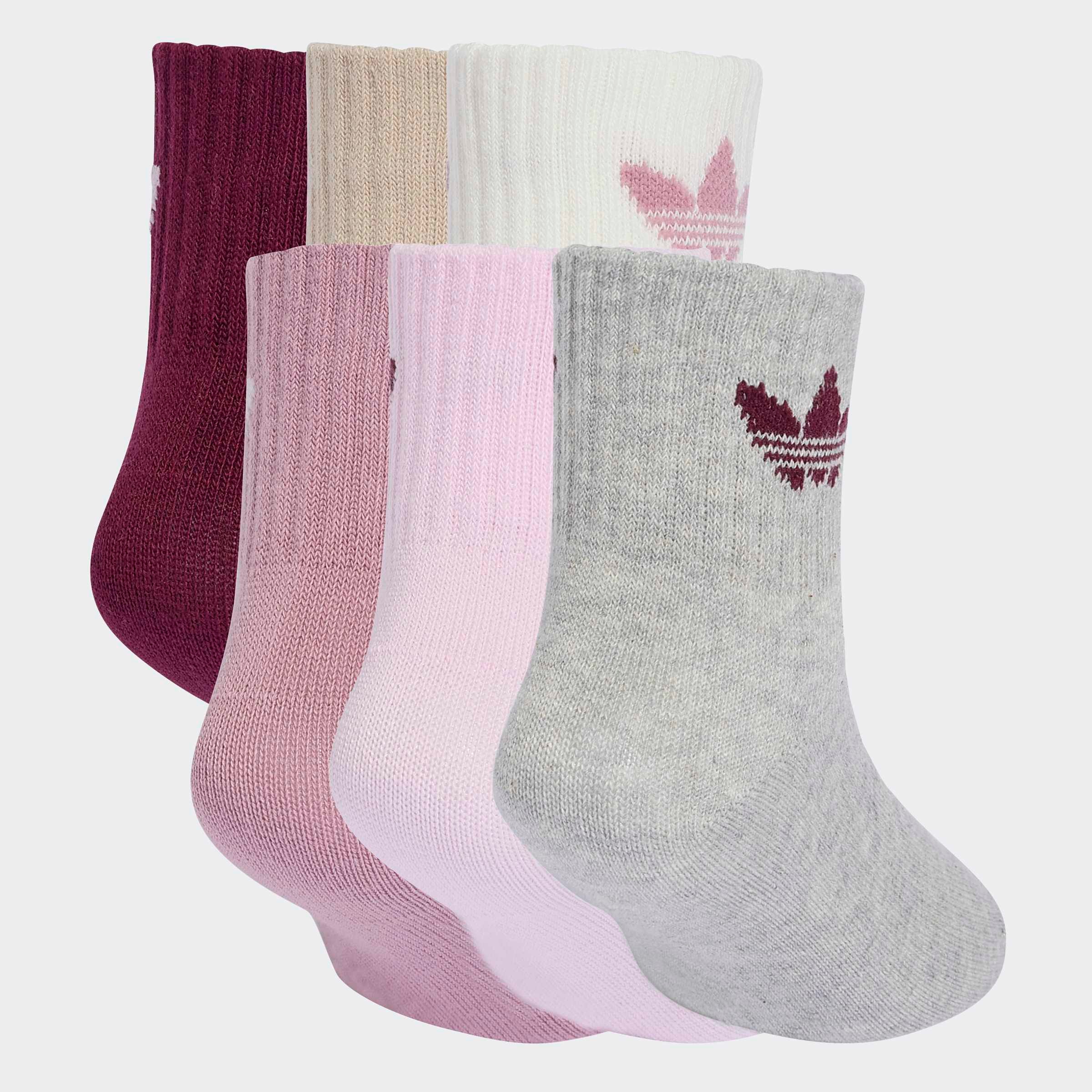 adidas Originals Sportsocken »KIDS SOCK 6PP« 6 Paar tlg. für Laufen und Alltag, sportlicher Stil, 6er-Pack